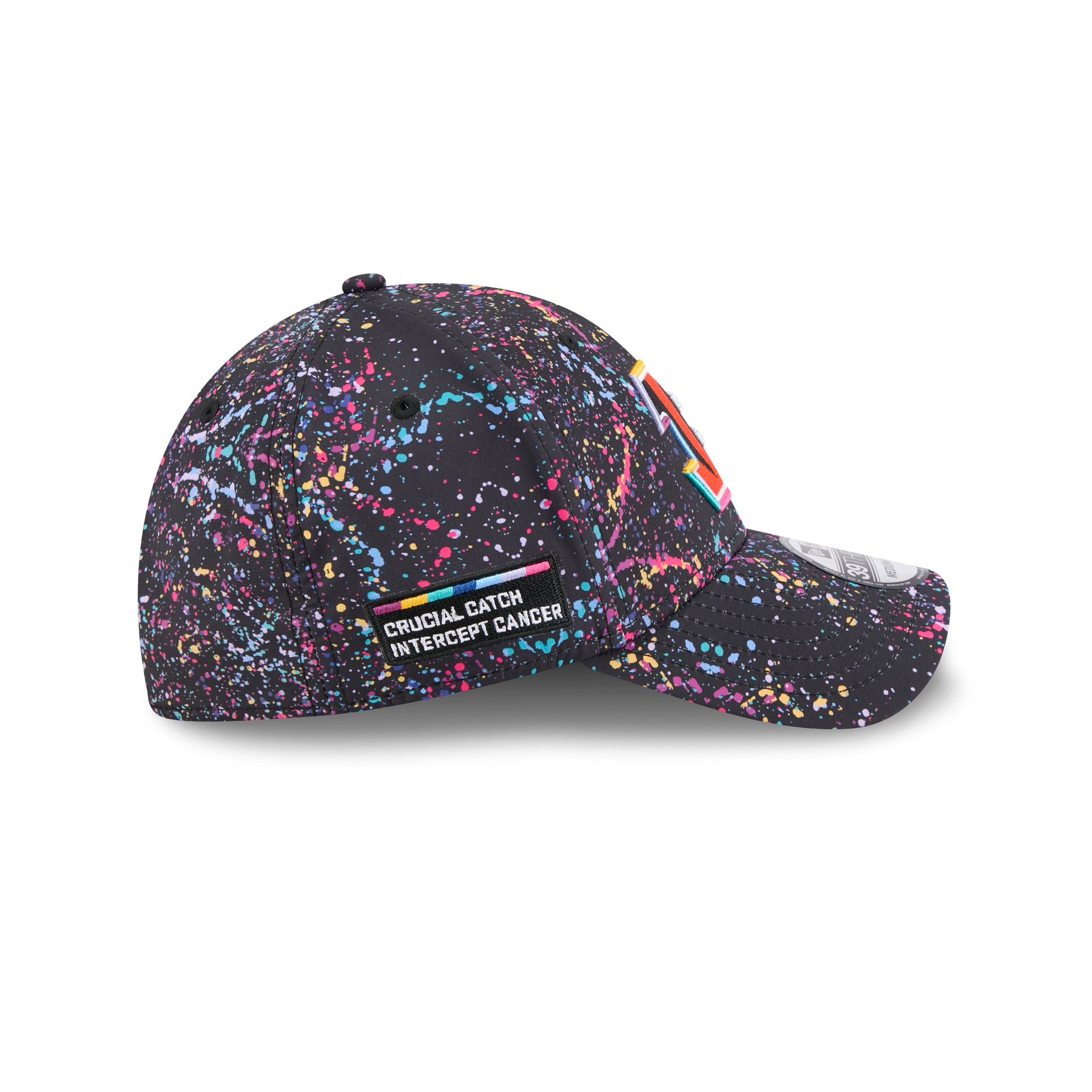 Cincinnati Bengals 2025 Crucial Catch 39THIRTY Stretch Fit Hat - Image 4