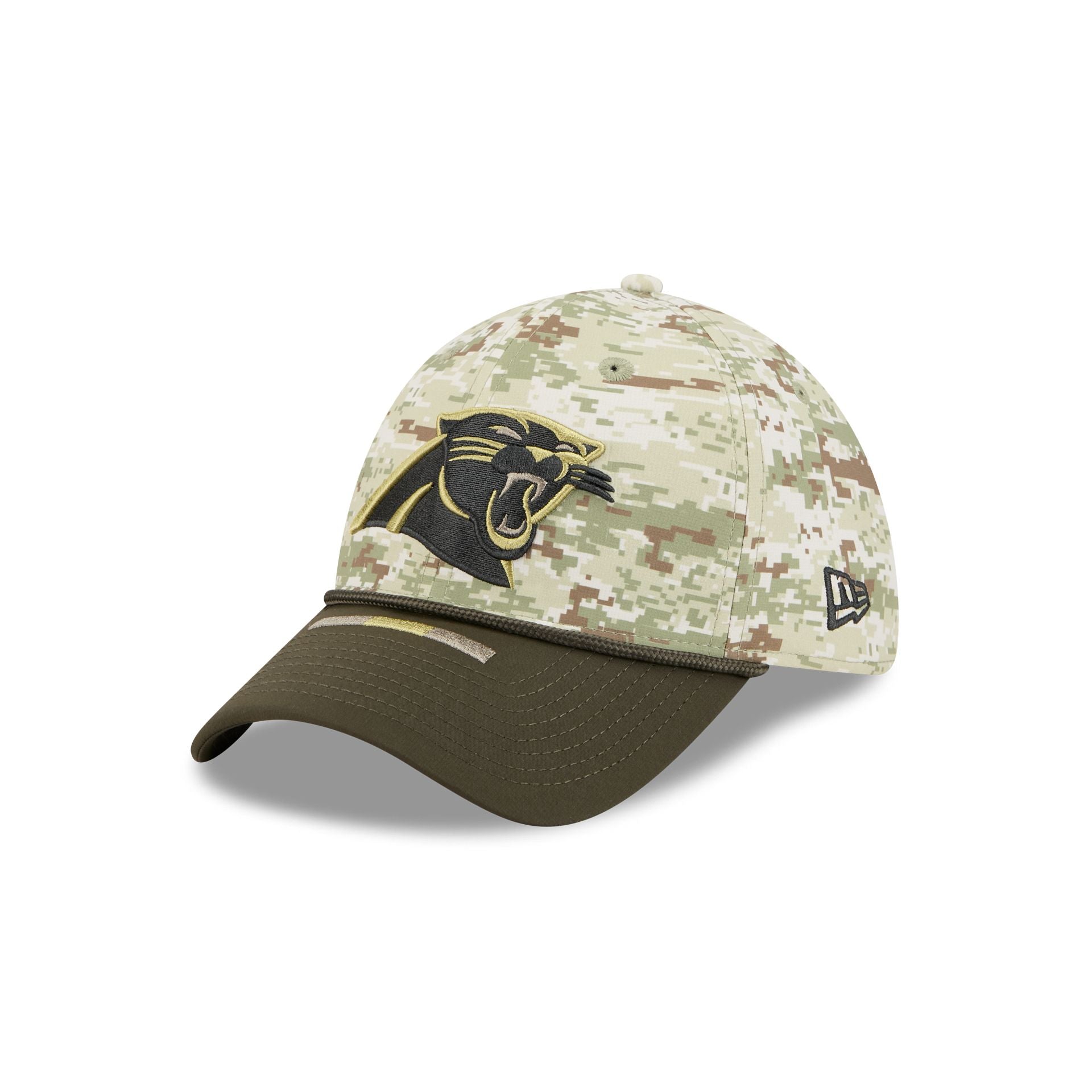 Carolina Panthers 2025 Salute to Service Digi Camo 39THIRTY Stretch Fi - Image 3