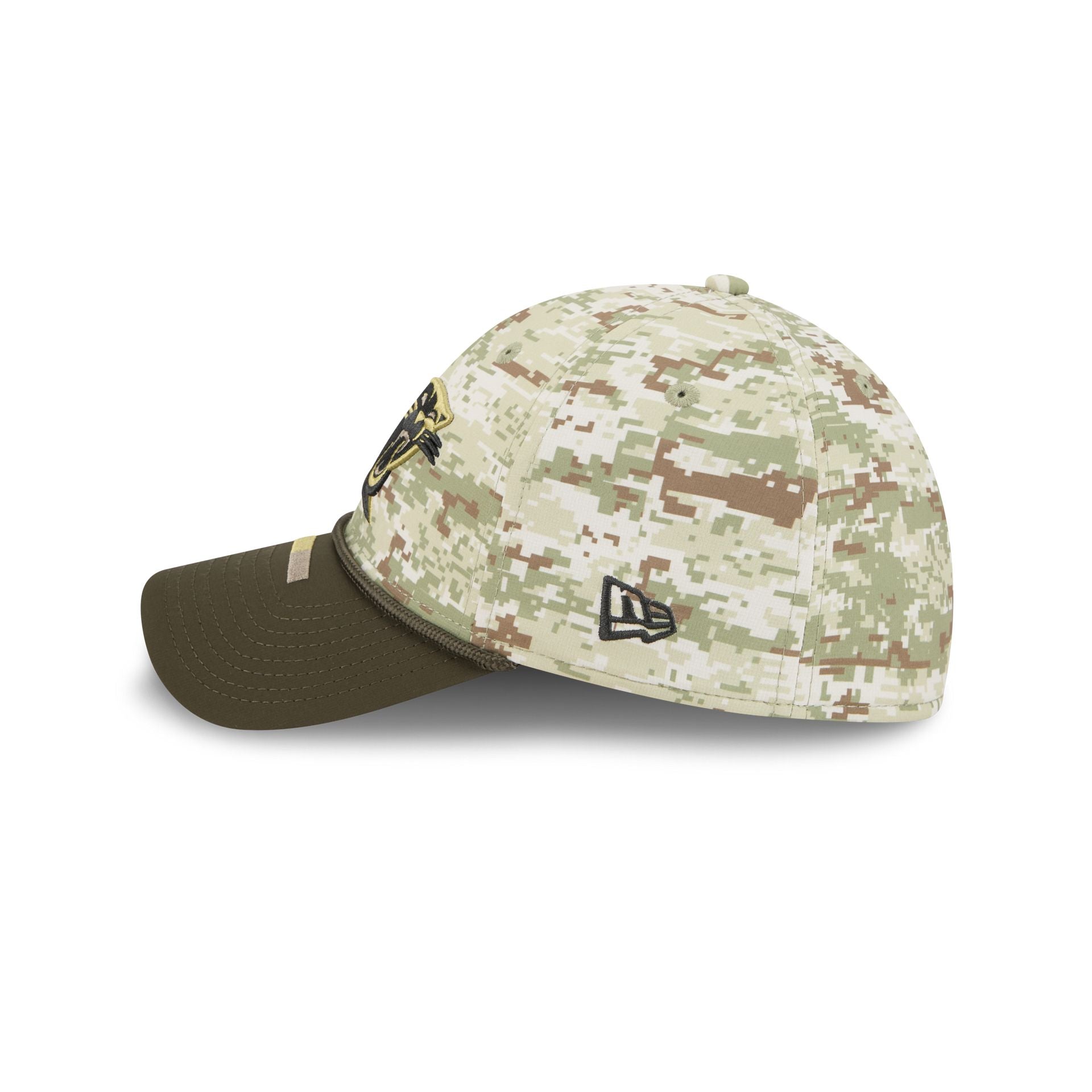 Carolina Panthers 2025 Salute to Service Digi Camo 39THIRTY Stretch Fi - Image 5
