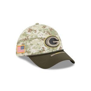 Green Bay Packers 2025 Salute to Service Digi Camo 39THIRTY Stretch Fi