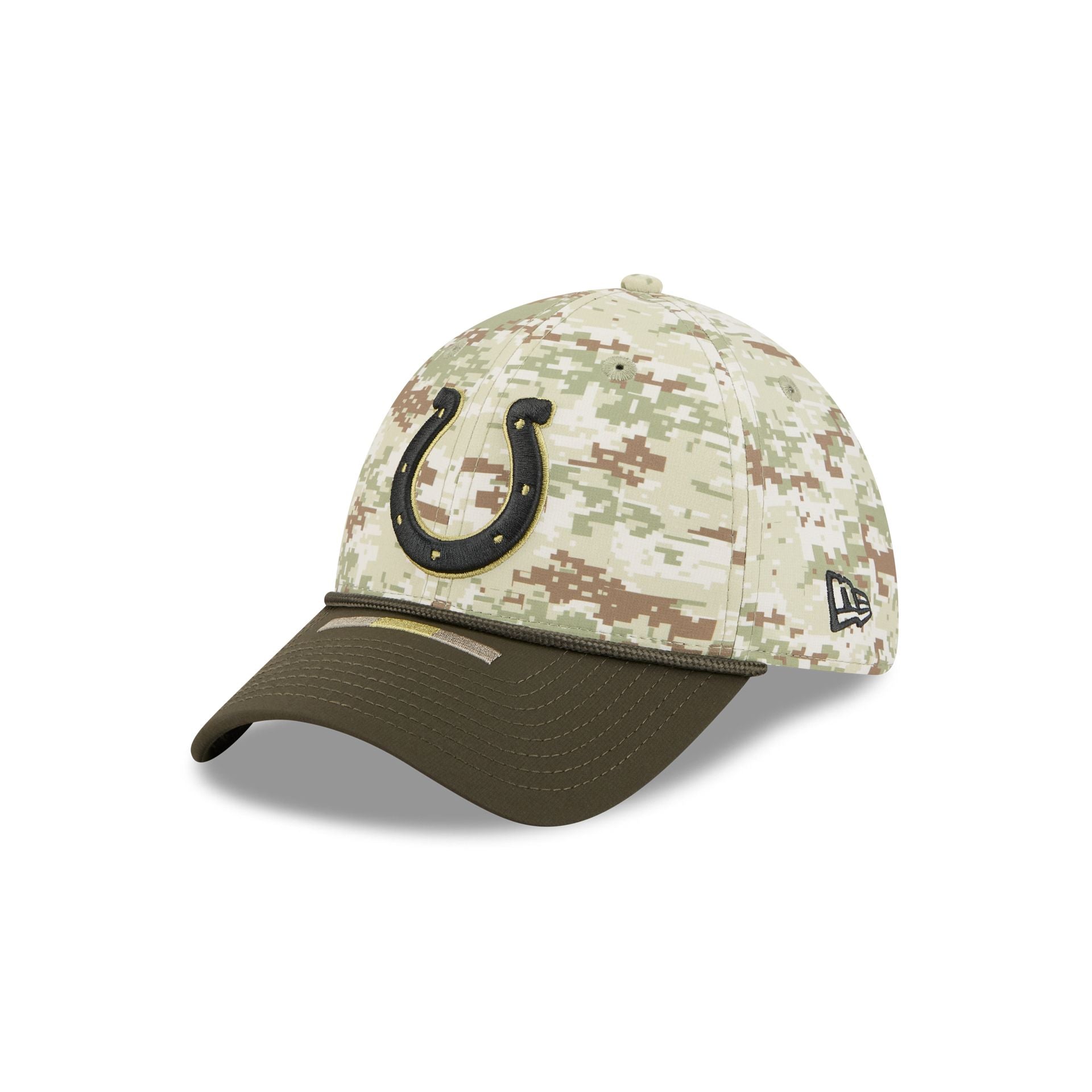Indianapolis Colts 2025 Salute to Service Digi Camo 39THIRTY Stretch F - Image 3