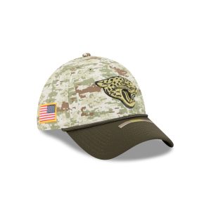 Jacksonville Jaguars 2025 Salute to Service Digi Camo 39THIRTY Stretch