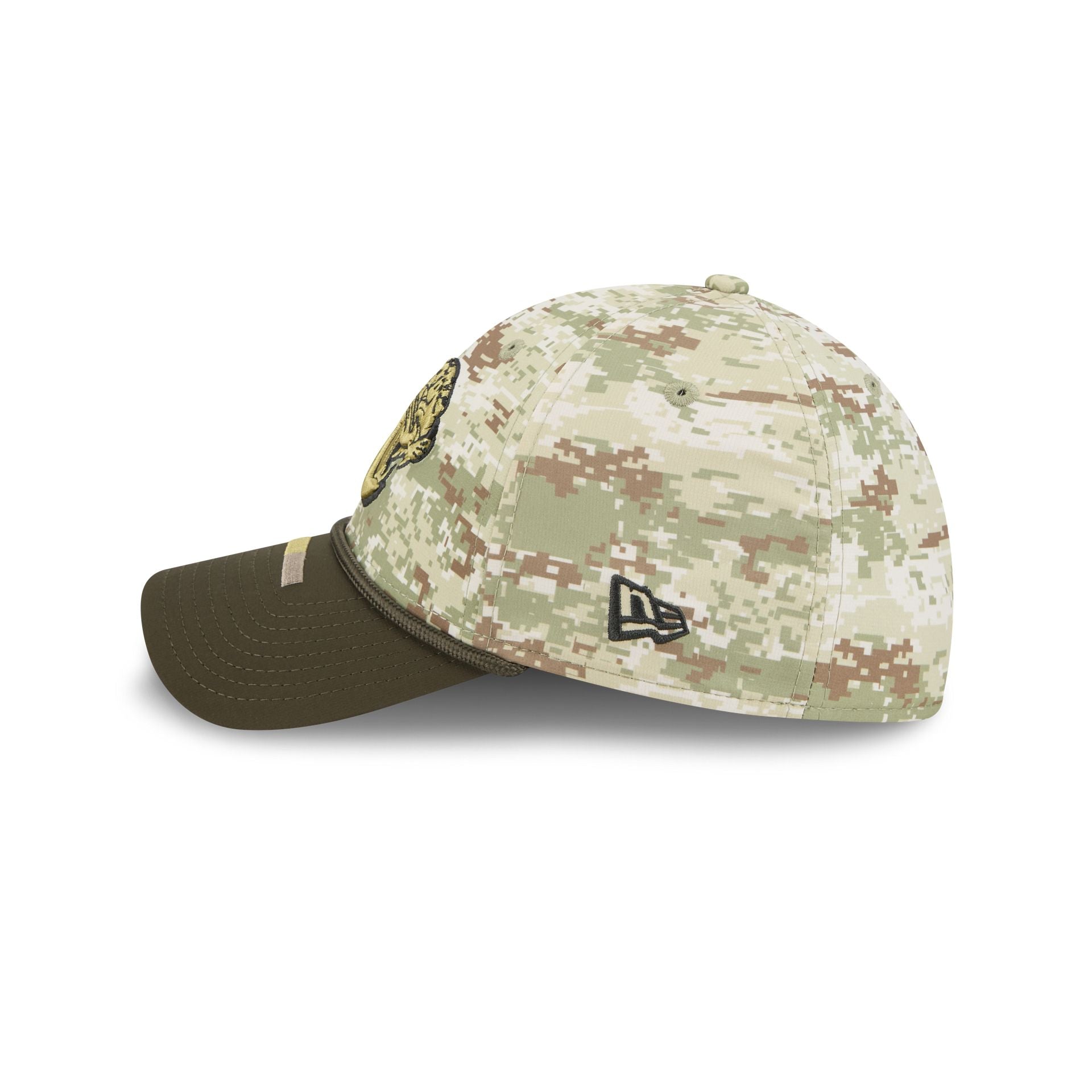 Jacksonville Jaguars 2025 Salute to Service Digi Camo 39THIRTY Stretch - Image 5