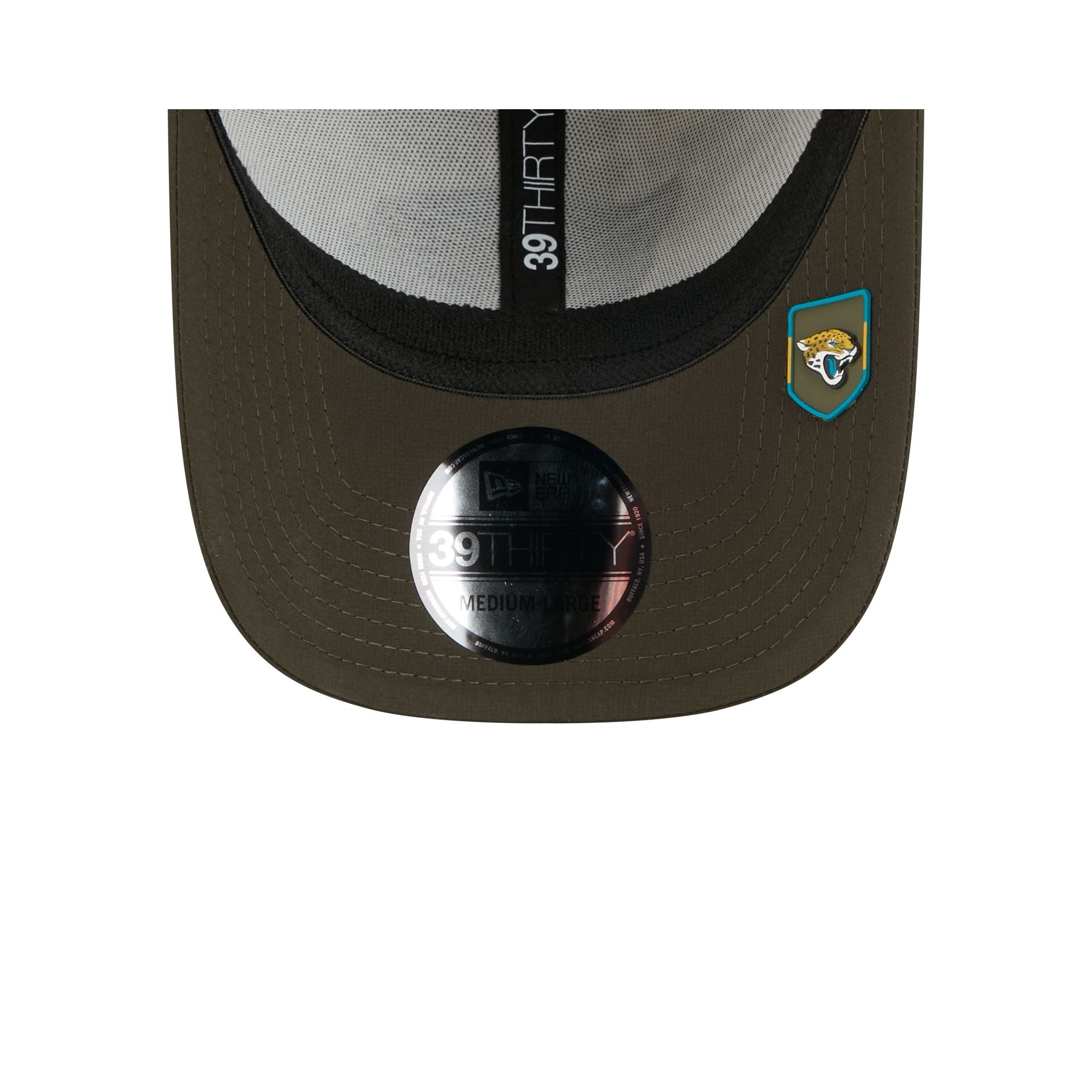 Jacksonville Jaguars 2025 Salute to Service Digi Camo 39THIRTY Stretch - Image 7