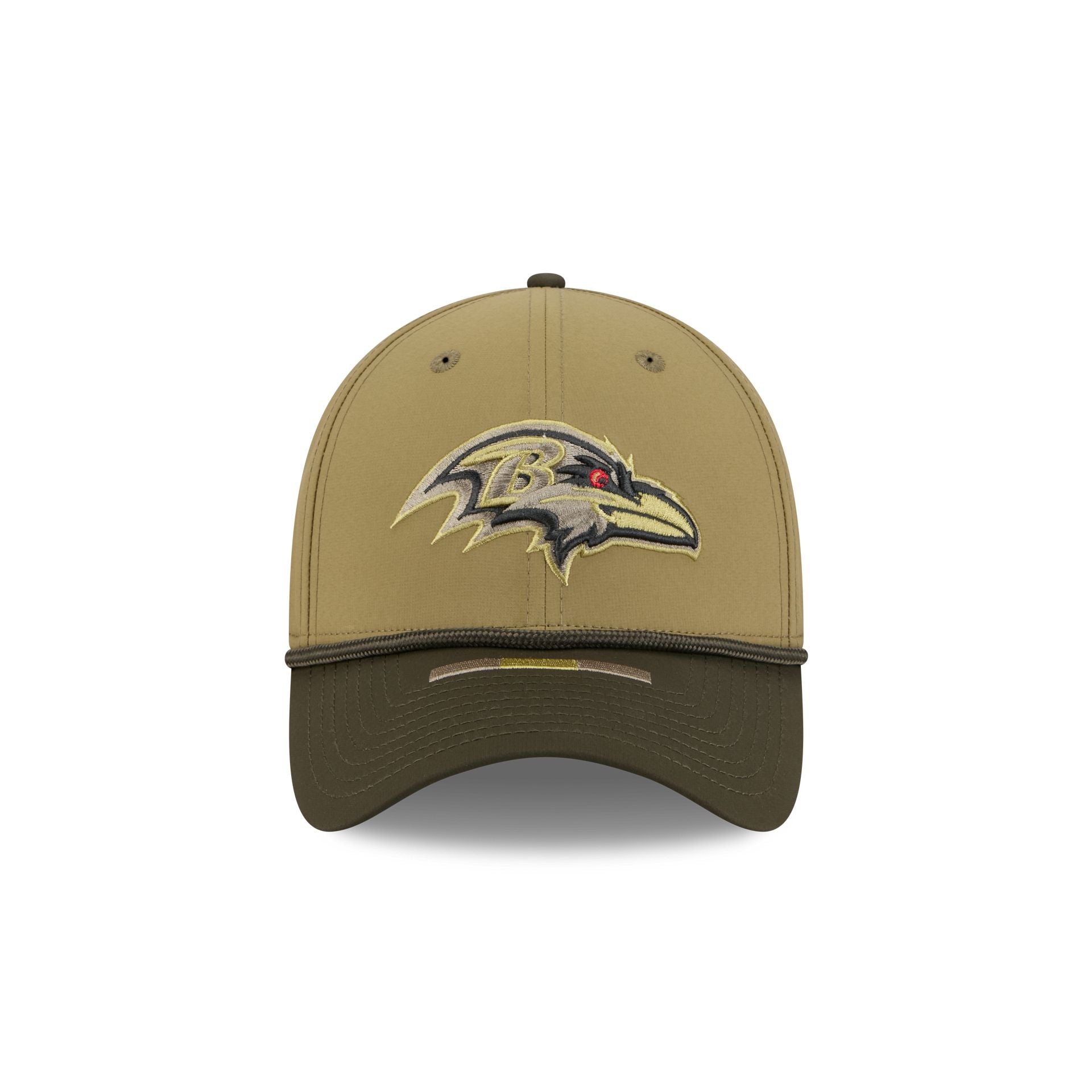 Baltimore Ravens 2025 Salute to Service 39THIRTY Stretch Fit Hat - Image 2