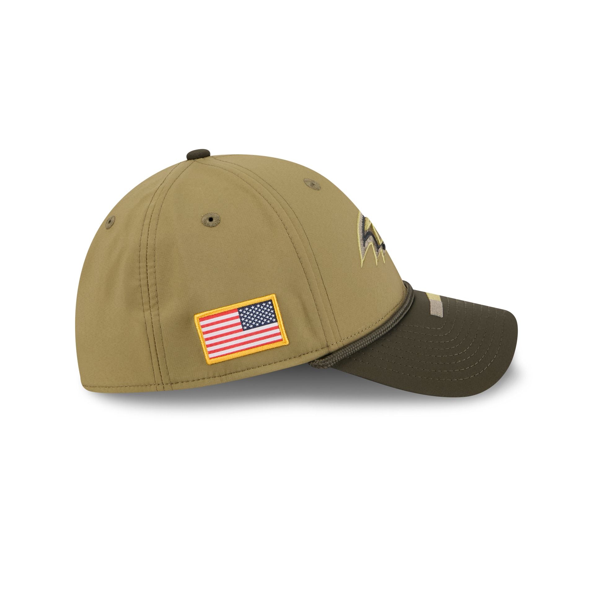 Baltimore Ravens 2025 Salute to Service 39THIRTY Stretch Fit Hat - Image 4