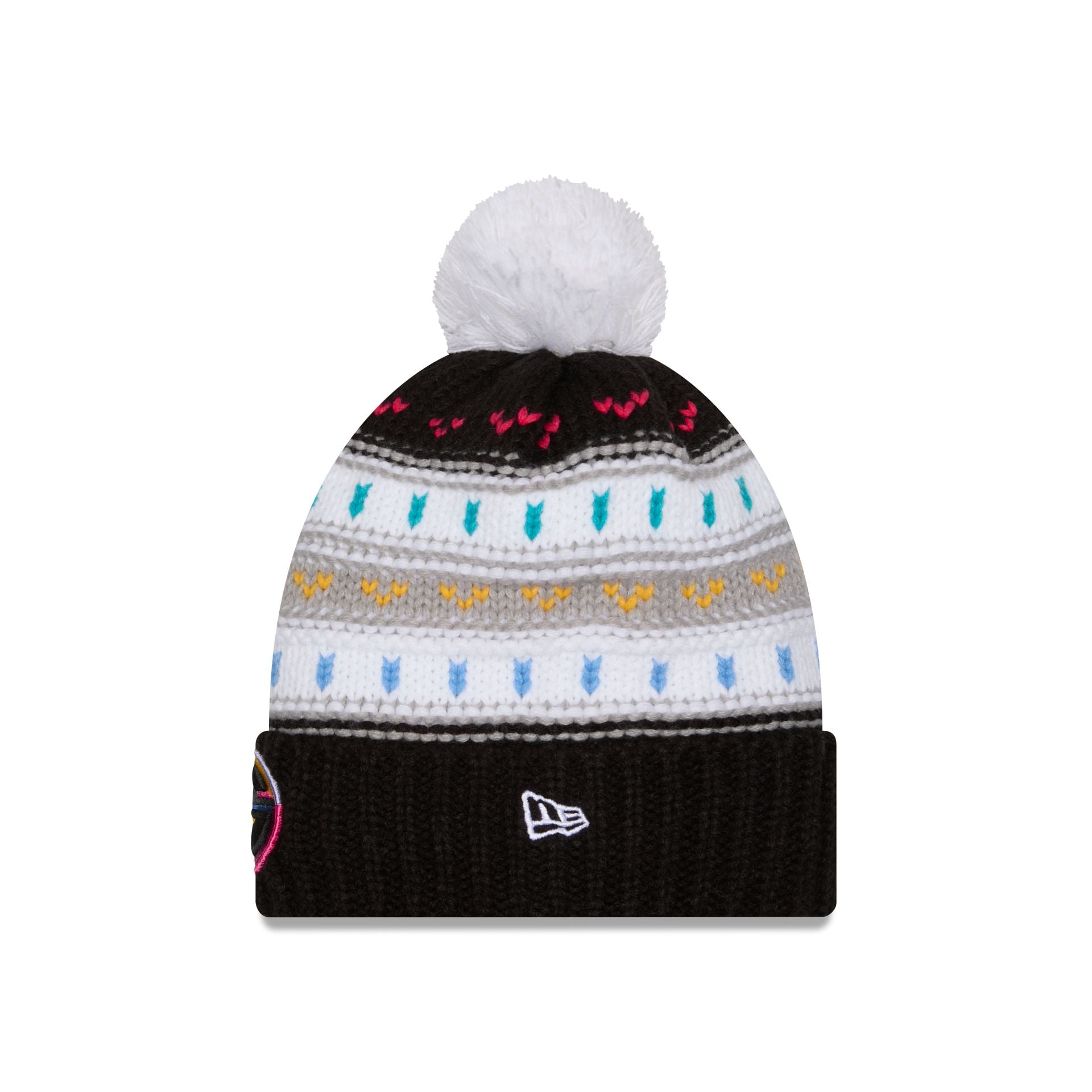 Green Bay Packers 2025 Crucial Catch Women's Pom Knit Hat - Image 3