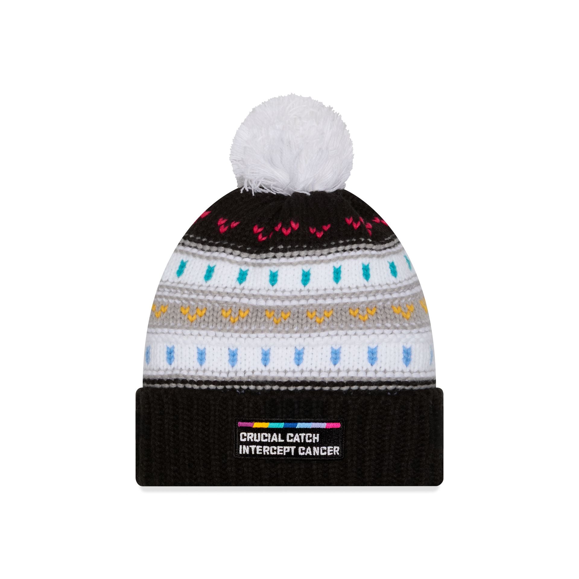 Green Bay Packers 2025 Crucial Catch Women's Pom Knit Hat - Image 2