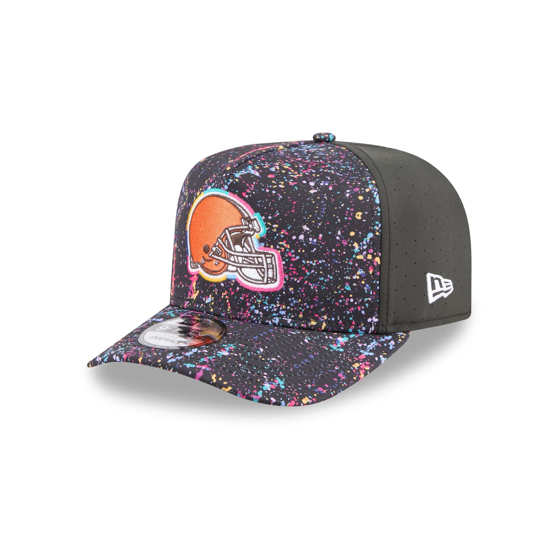 Cleveland Browns 2025 Crucial Catch 9FIFTY A-Frame Snapback Hat - Image 3