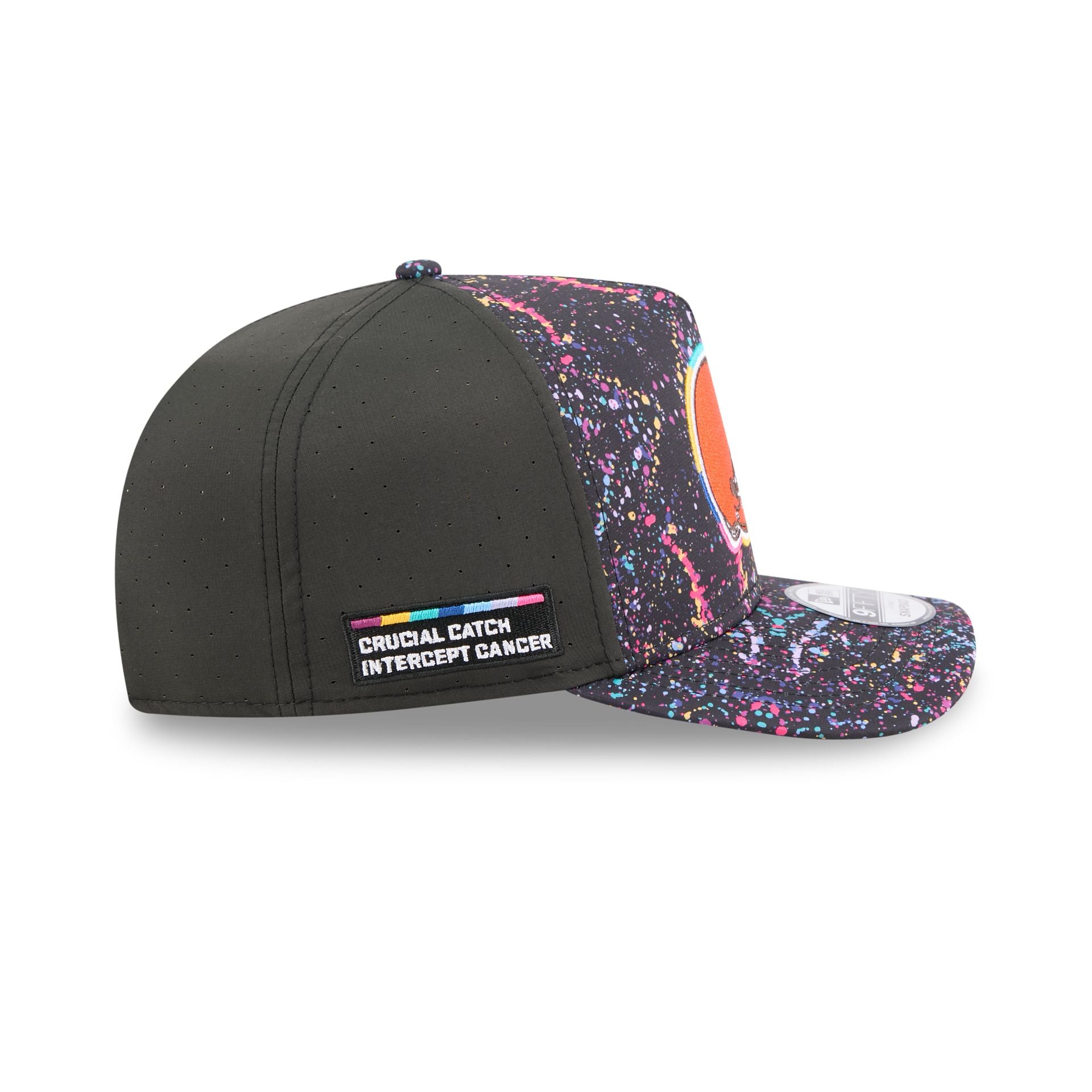 Cleveland Browns 2025 Crucial Catch 9FIFTY A-Frame Snapback Hat - Image 4