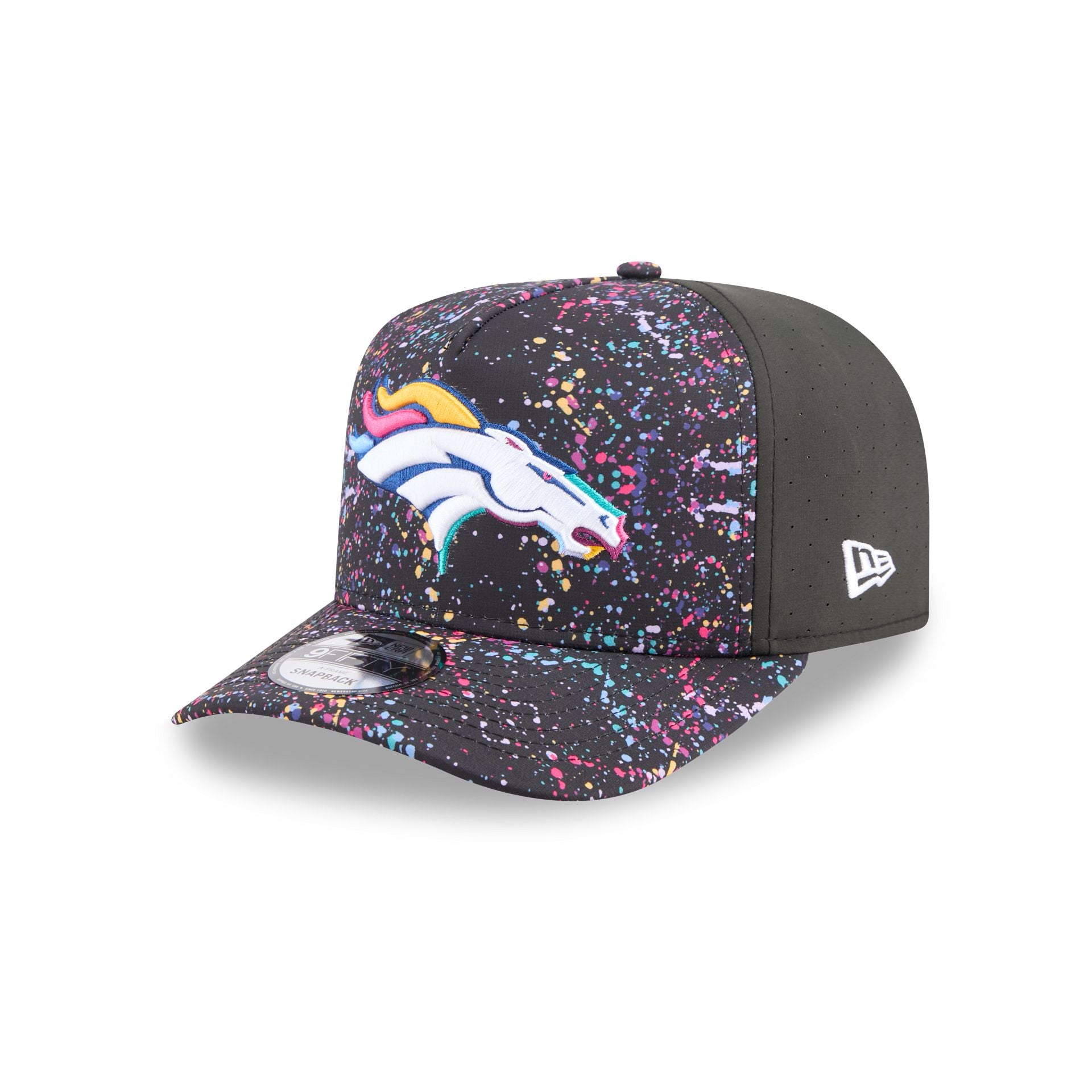 Denver Broncos 2025 Crucial Catch 9FIFTY A-Frame Snapback Hat - Image 3