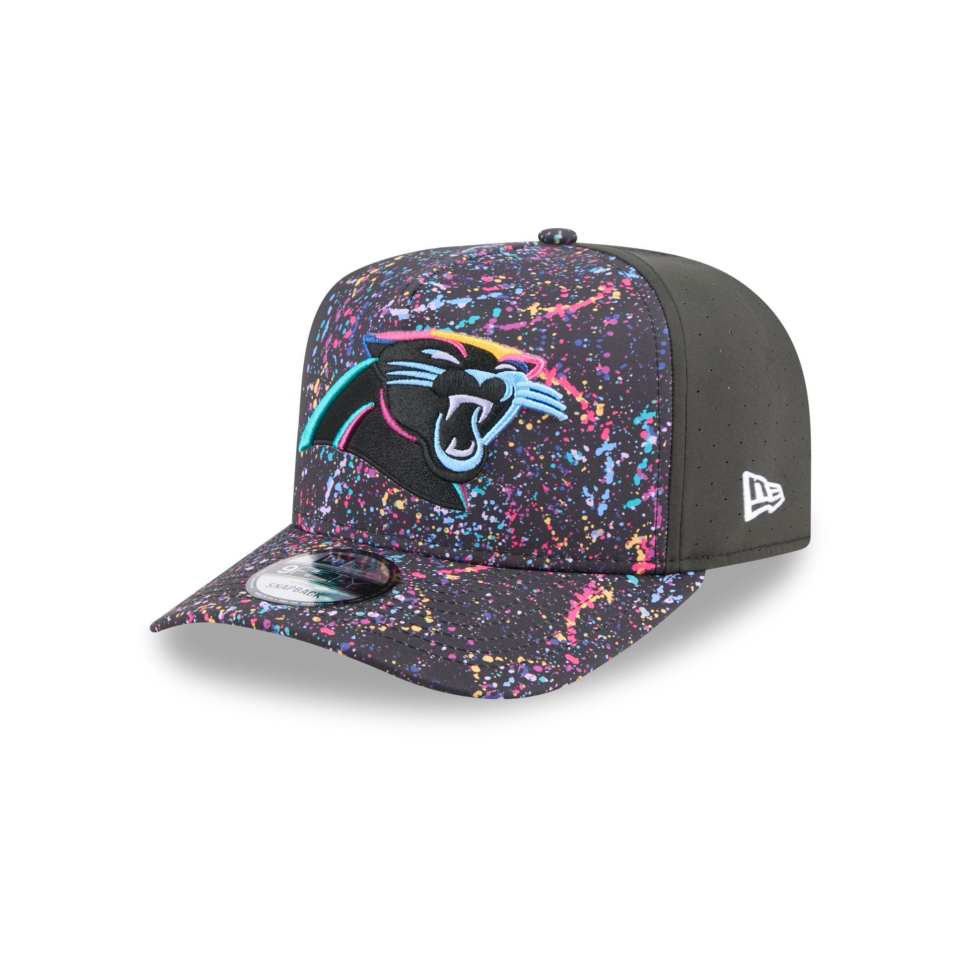 Carolina Panthers 2025 Crucial Catch 9FIFTY A-Frame Snapback Hat - Image 3