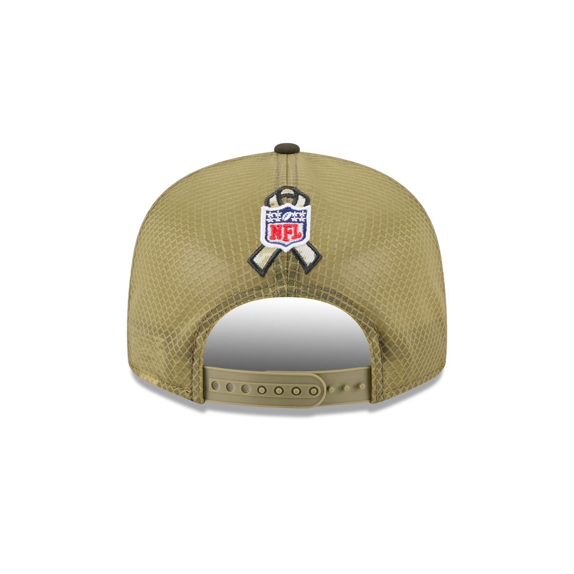 Atlanta Falcons 2025 Salute to Service Split Panel 9FIFTY Trucker Hat - Image 6
