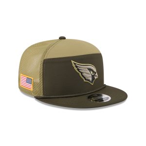 Arizona Cardinals 2025 Salute to Service Split Panel 9FIFTY Trucker Ha
