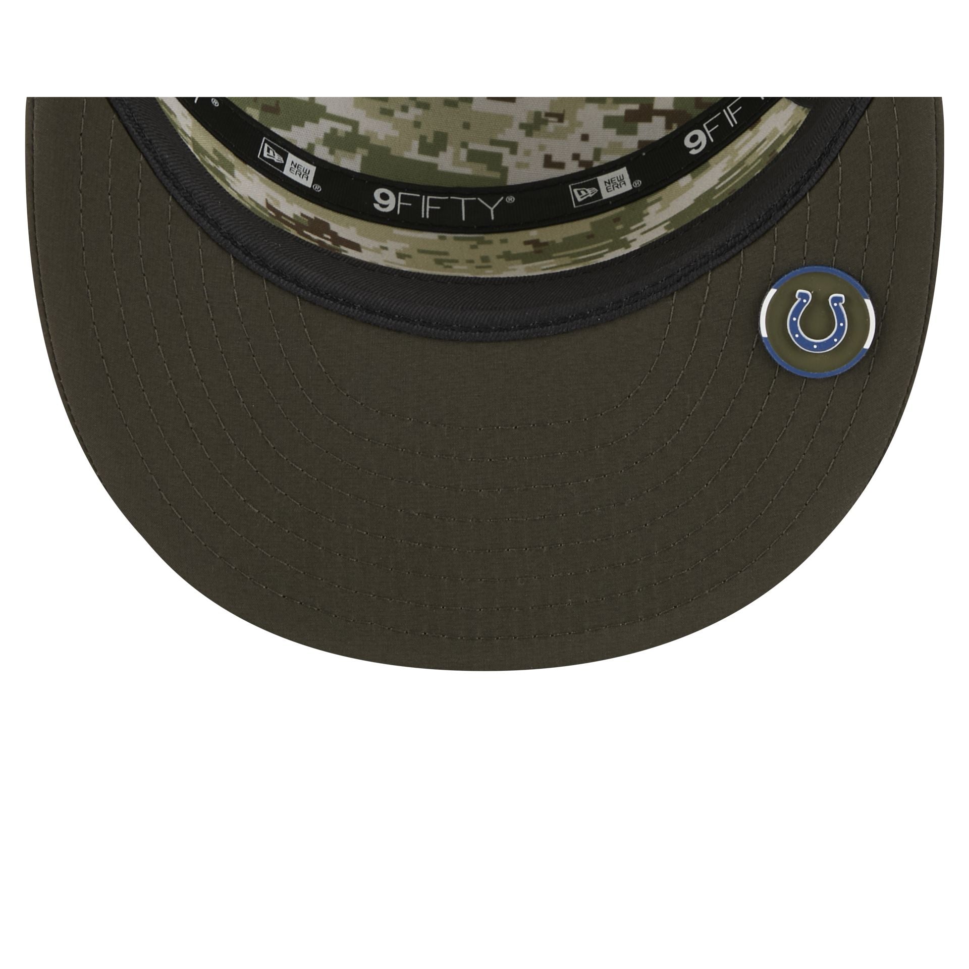 Indianapolis Colts 2025 Salute to Service Split Panel 9FIFTY Trucker H - Image 7