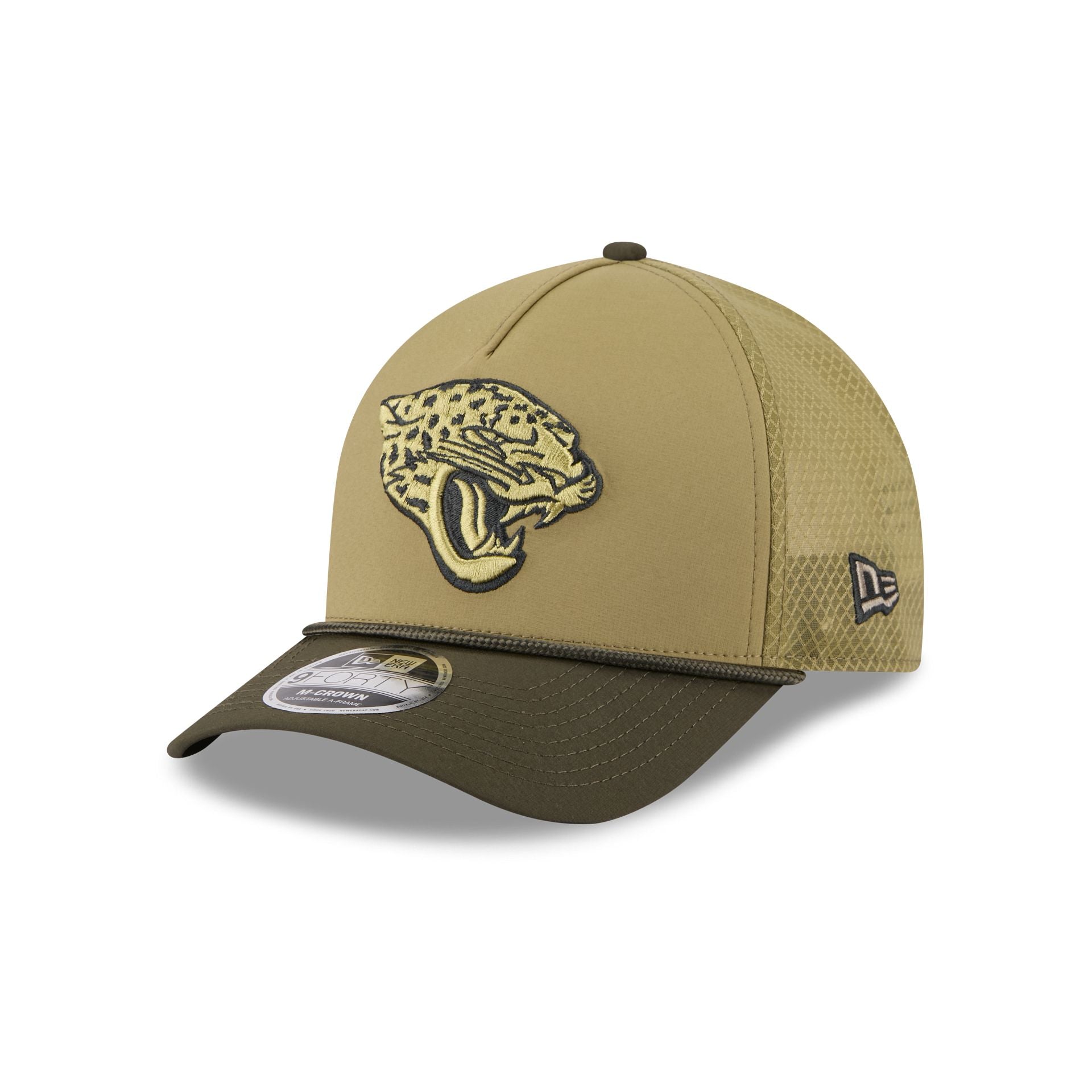 Jacksonville Jaguars 2025 Salute to Service 9FORTY M-Crown A-Frame Tru - Image 3