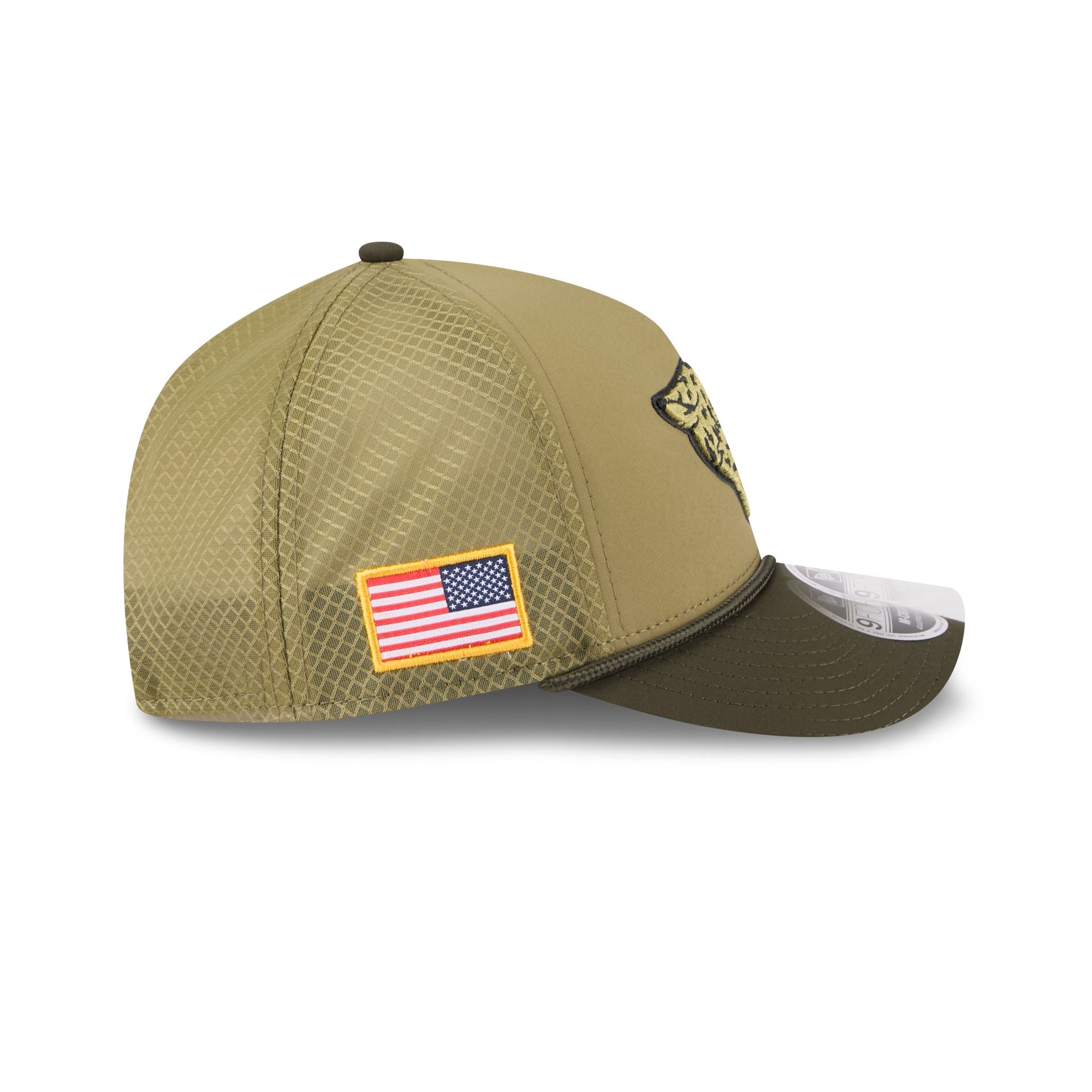 Jacksonville Jaguars 2025 Salute to Service 9FORTY M-Crown A-Frame Tru - Image 4