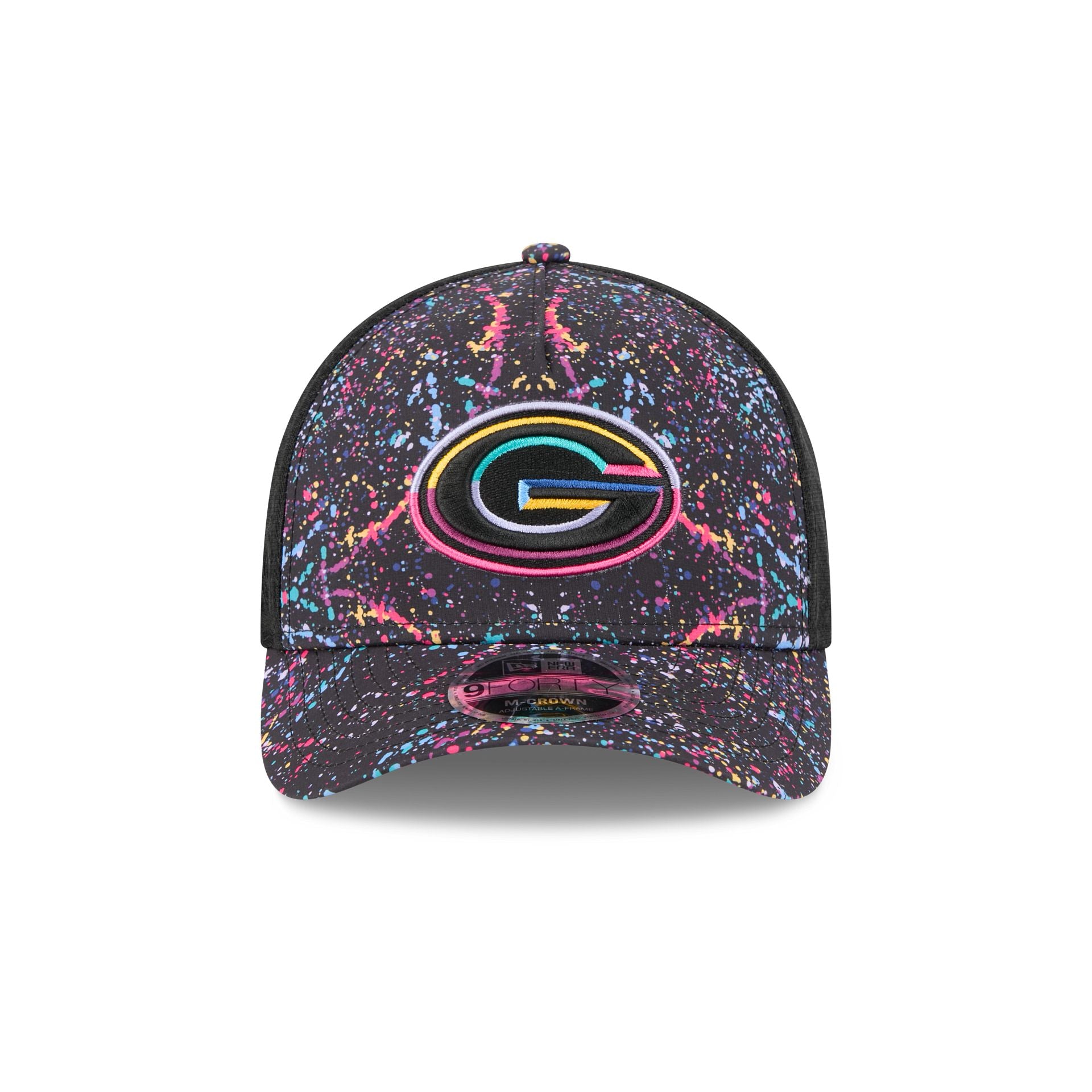 Green Bay Packers 2025 Crucial Catch 9FORTY M-Crown A-Frame Trucker Ha - Image 2