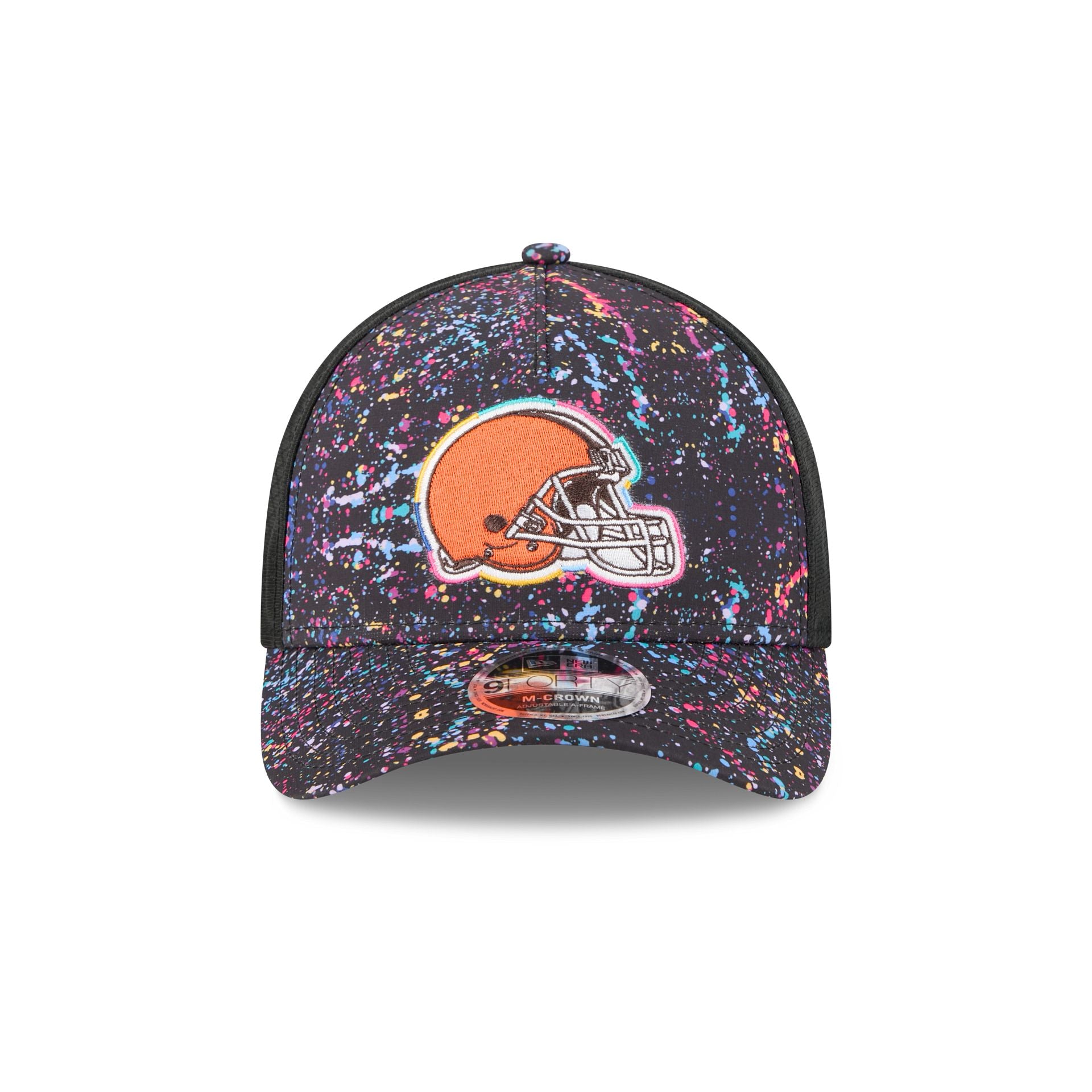 Cleveland Browns 2025 Crucial Catch 9FORTY M-Crown A-Frame Trucker Hat - Image 2