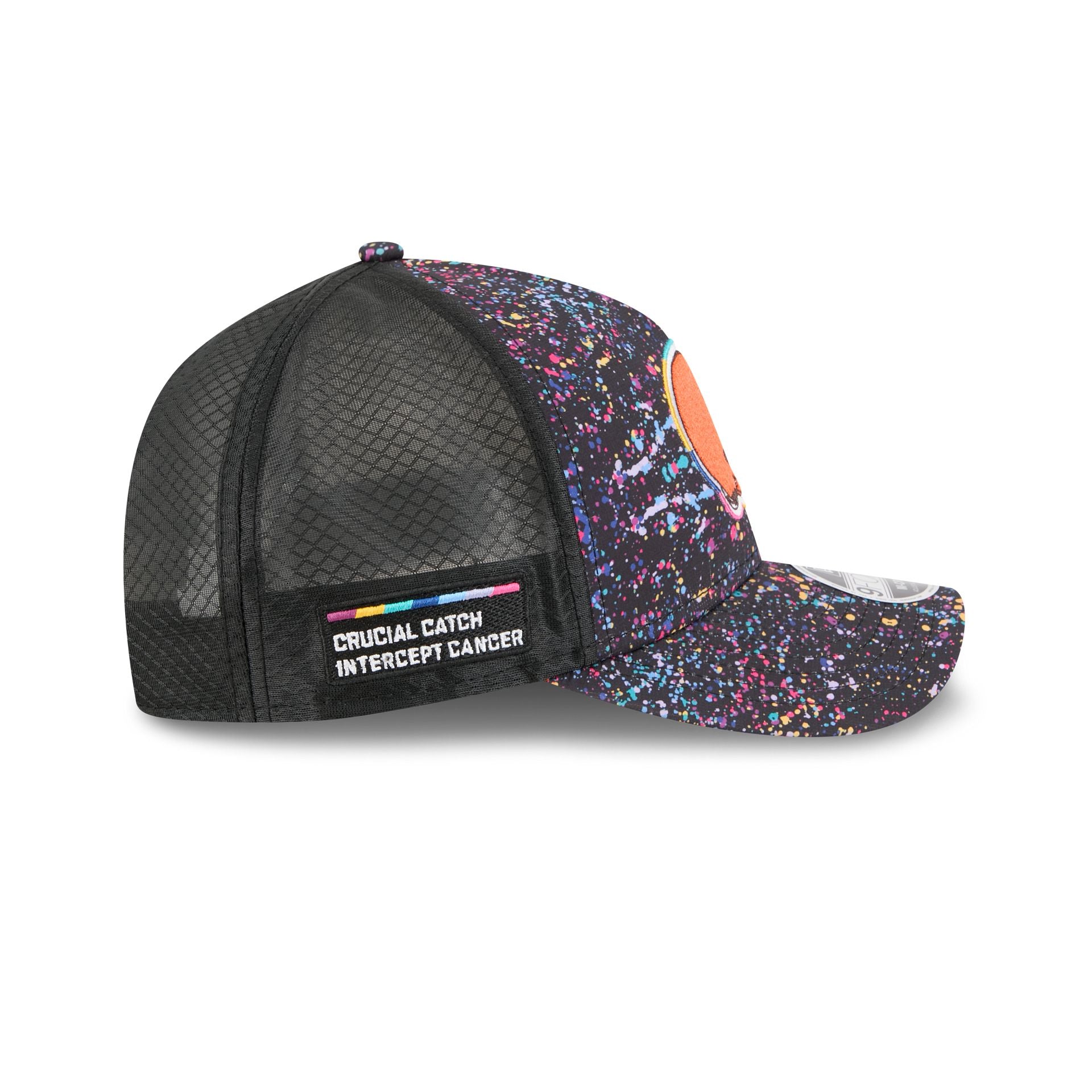 Cleveland Browns 2025 Crucial Catch 9FORTY M-Crown A-Frame Trucker Hat - Image 4