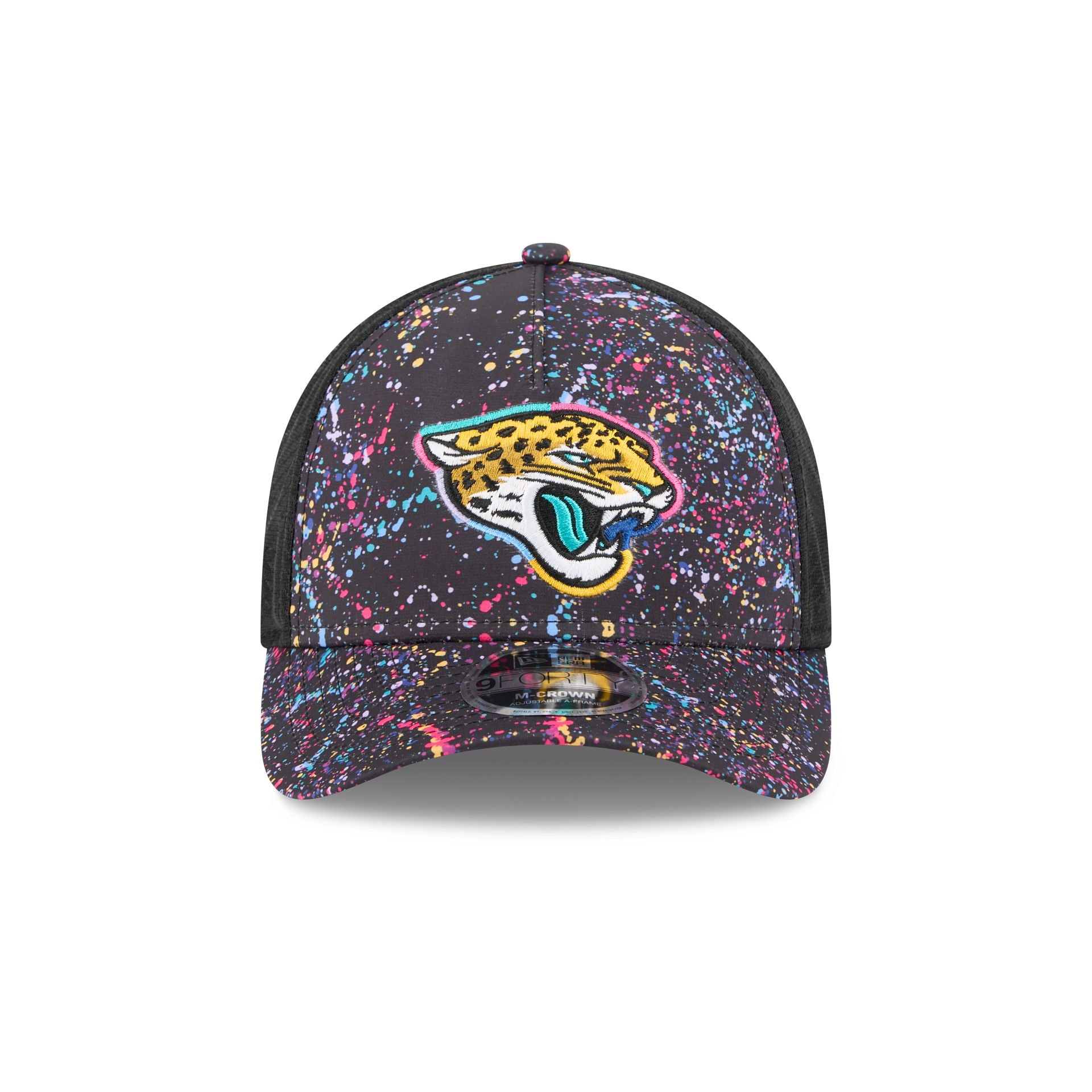 Jacksonville Jaguars 2025 Crucial Catch 9FORTY M-Crown A-Frame Trucker - Image 2