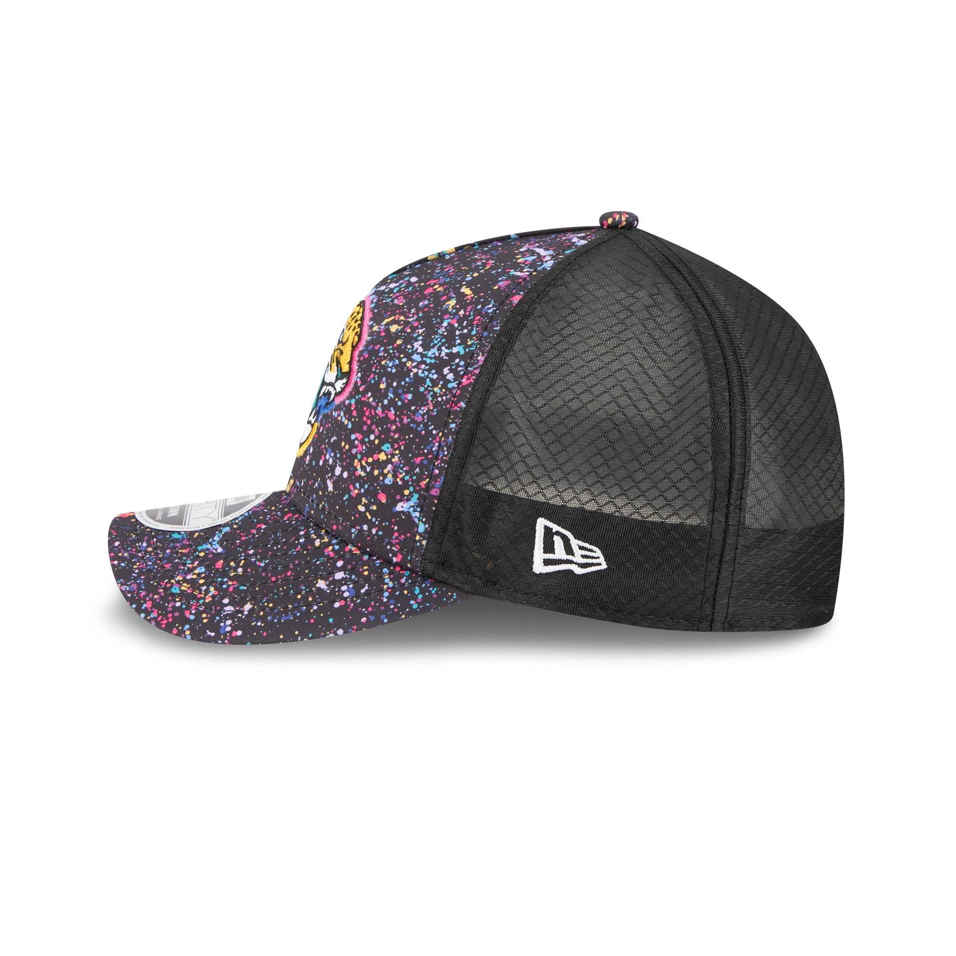 Jacksonville Jaguars 2025 Crucial Catch 9FORTY M-Crown A-Frame Trucker - Image 5