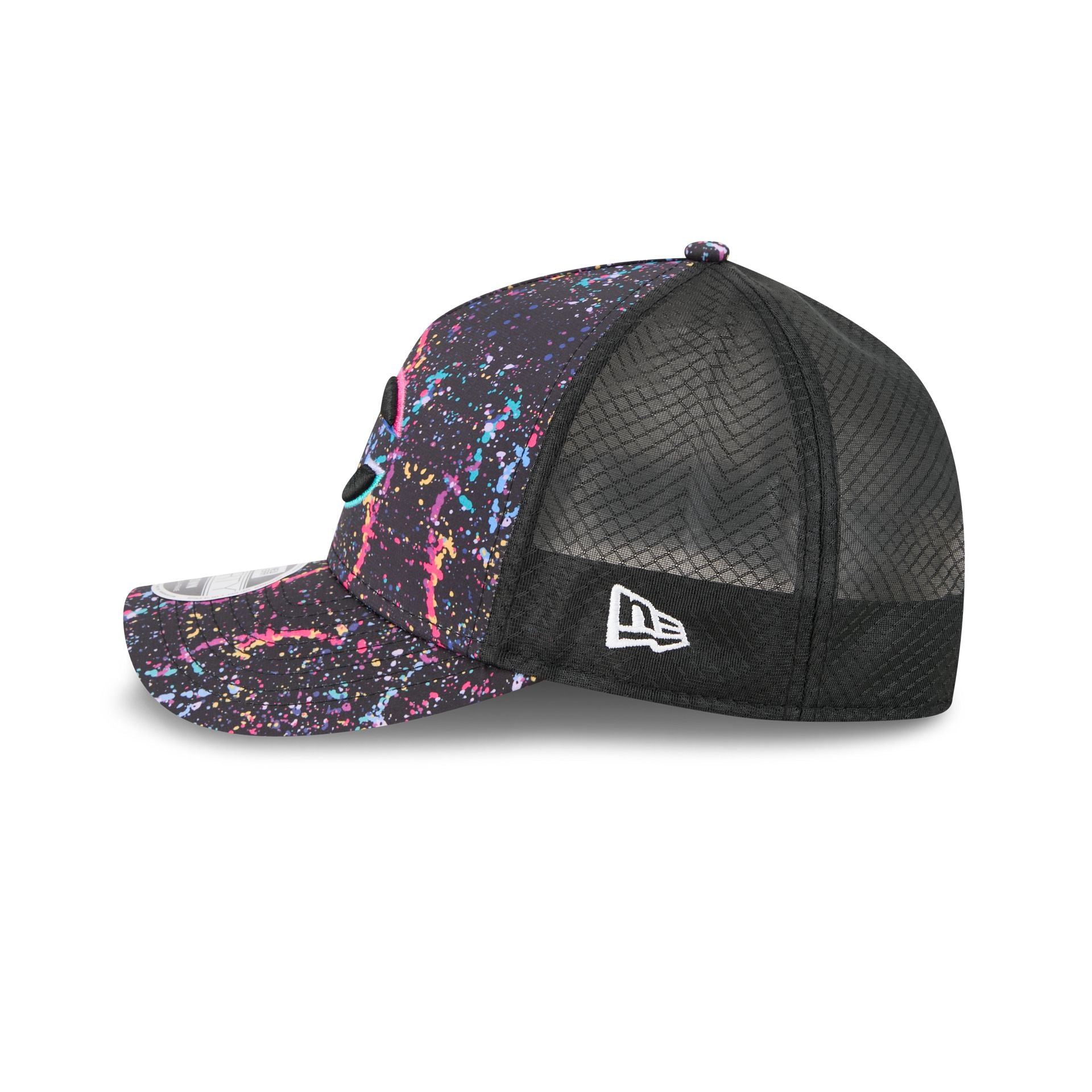 Chicago Bears 2025 Crucial Catch 9FORTY M-Crown A-Frame Trucker Hat - Image 5