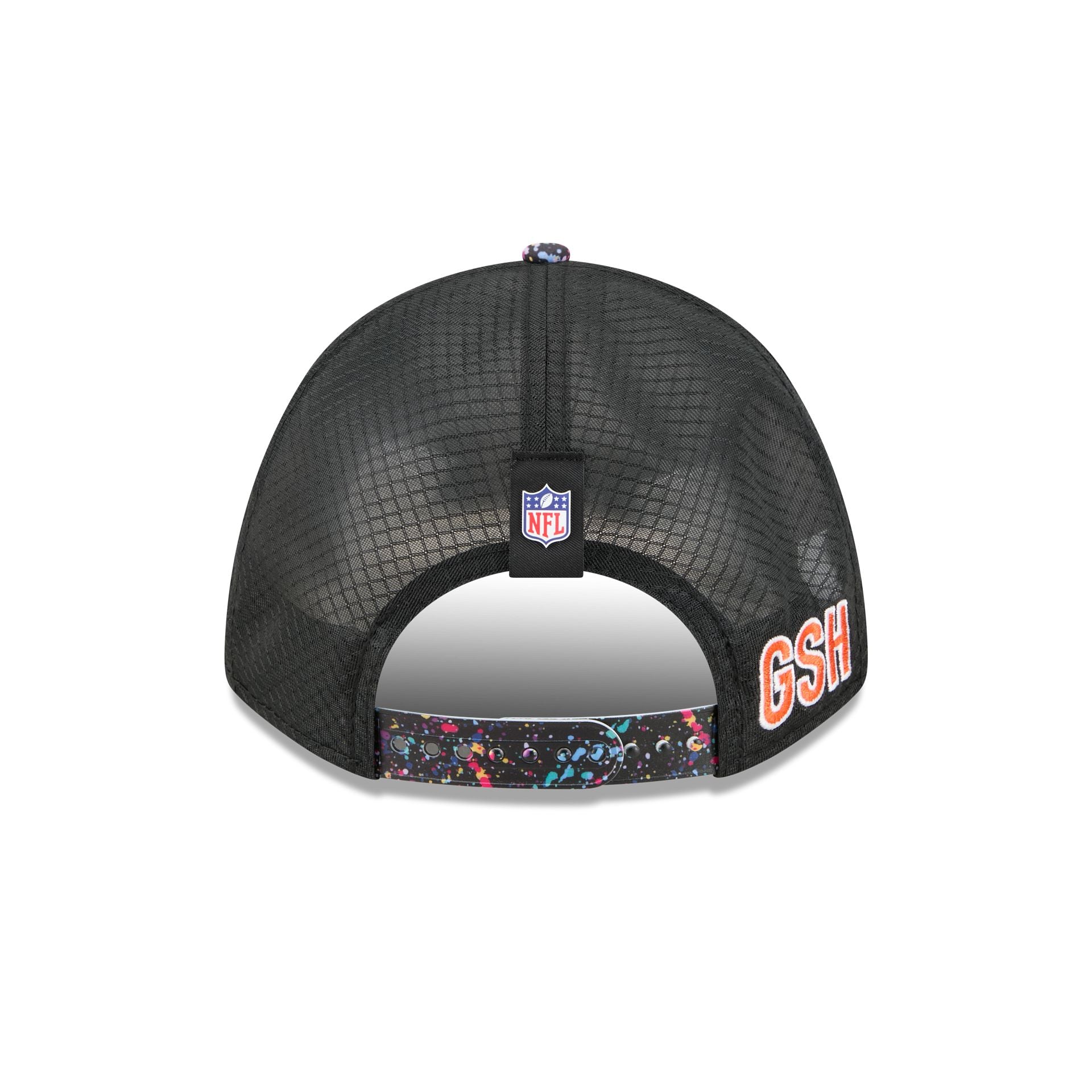 Chicago Bears 2025 Crucial Catch 9FORTY M-Crown A-Frame Trucker Hat - Image 6