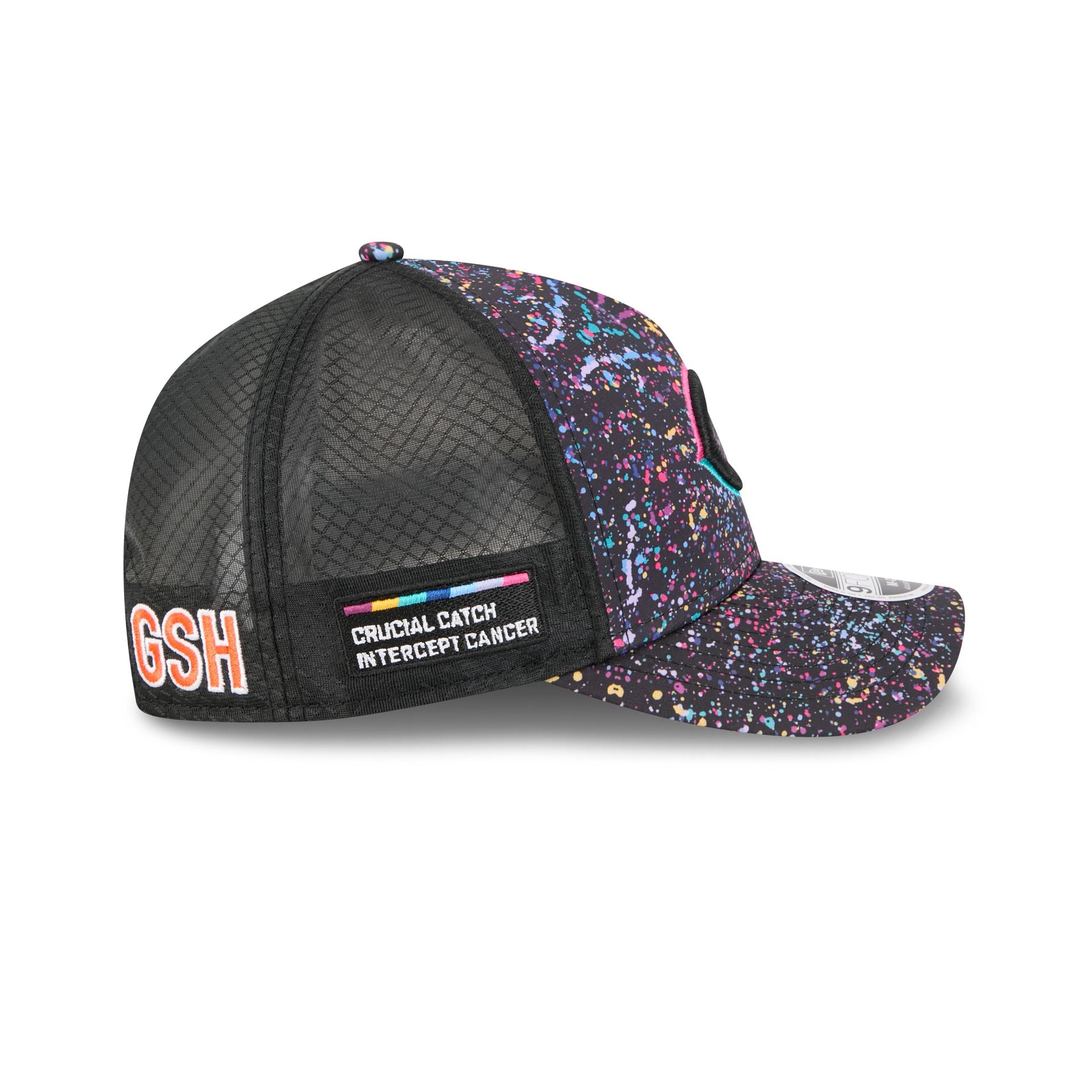 Chicago Bears 2025 Crucial Catch 9FORTY M-Crown A-Frame Trucker Hat - Image 4