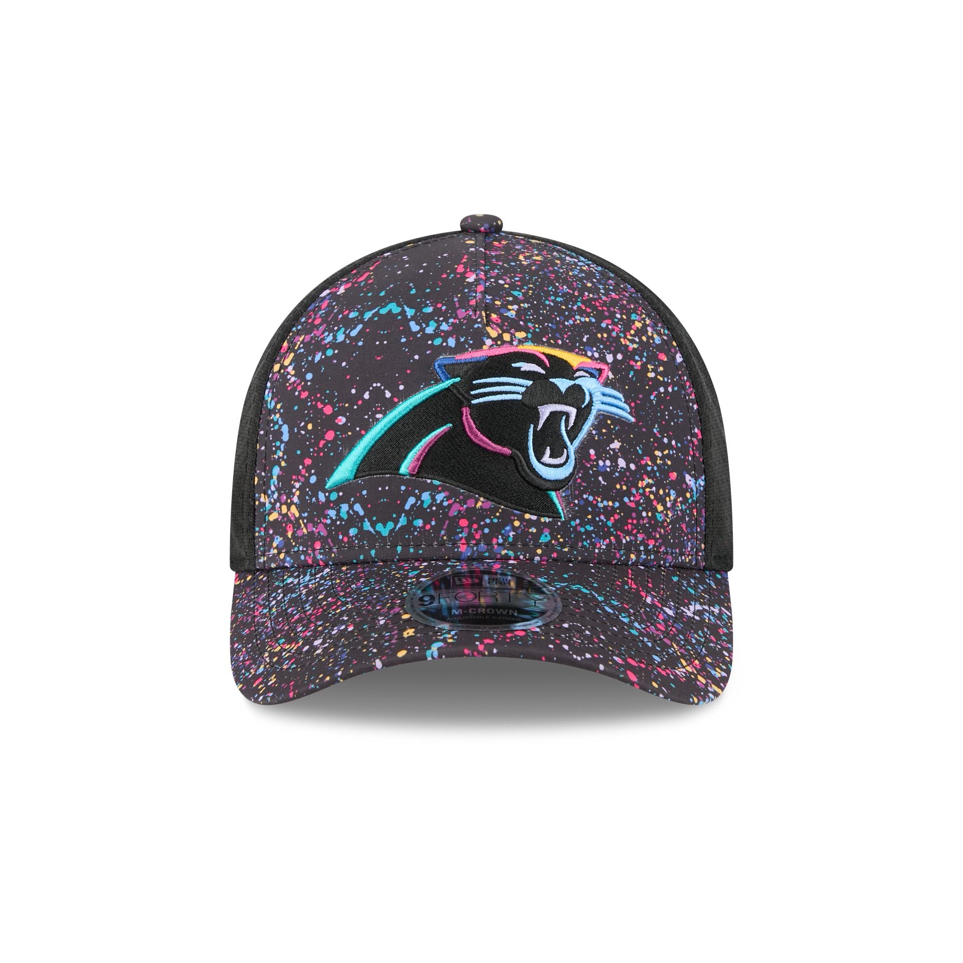 Carolina Panthers 2025 Crucial Catch 9FORTY M-Crown A-Frame Trucker Ha - Image 2