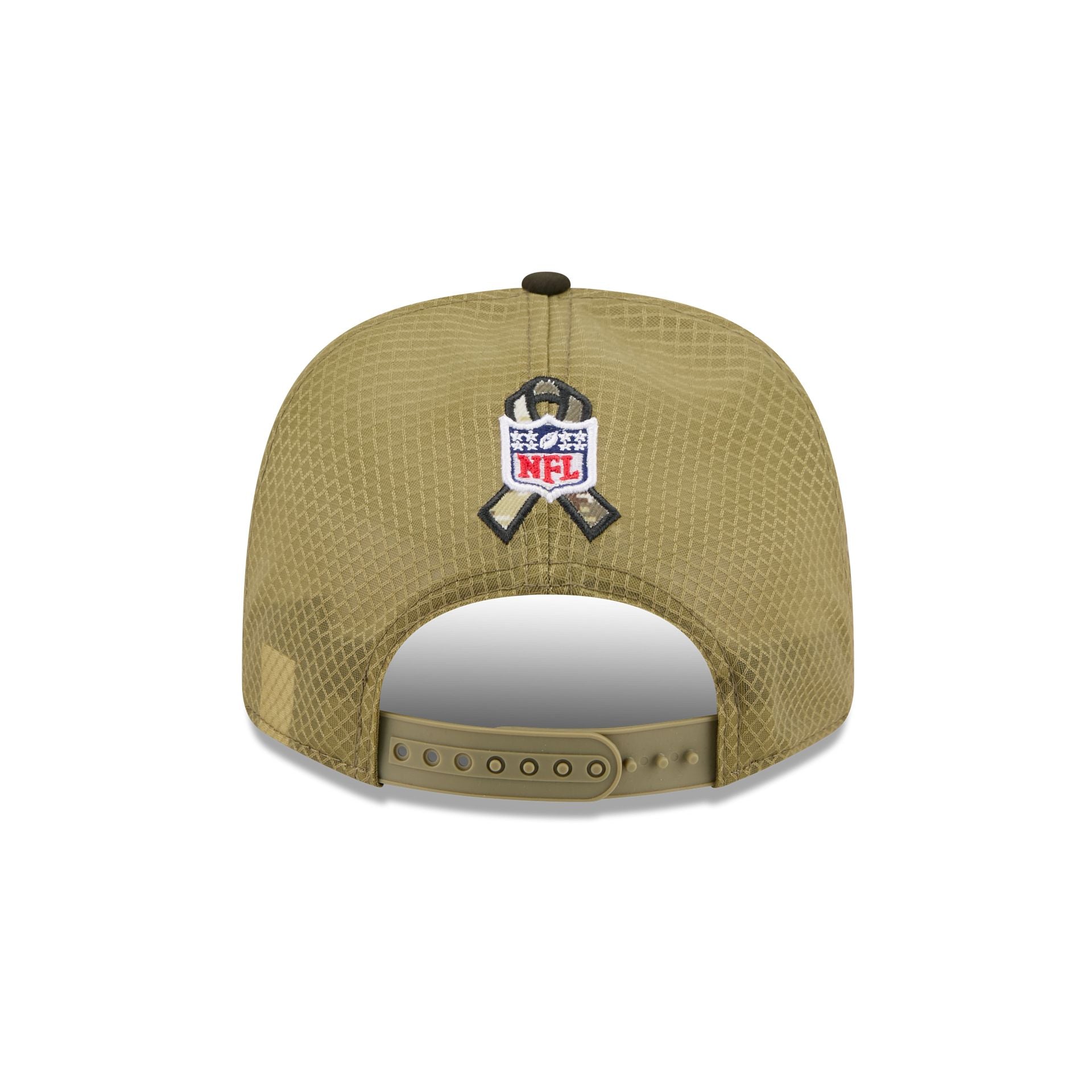Jacksonville Jaguars 2025 Salute to Service 9SEVENTY Trucker Hat - Image 6