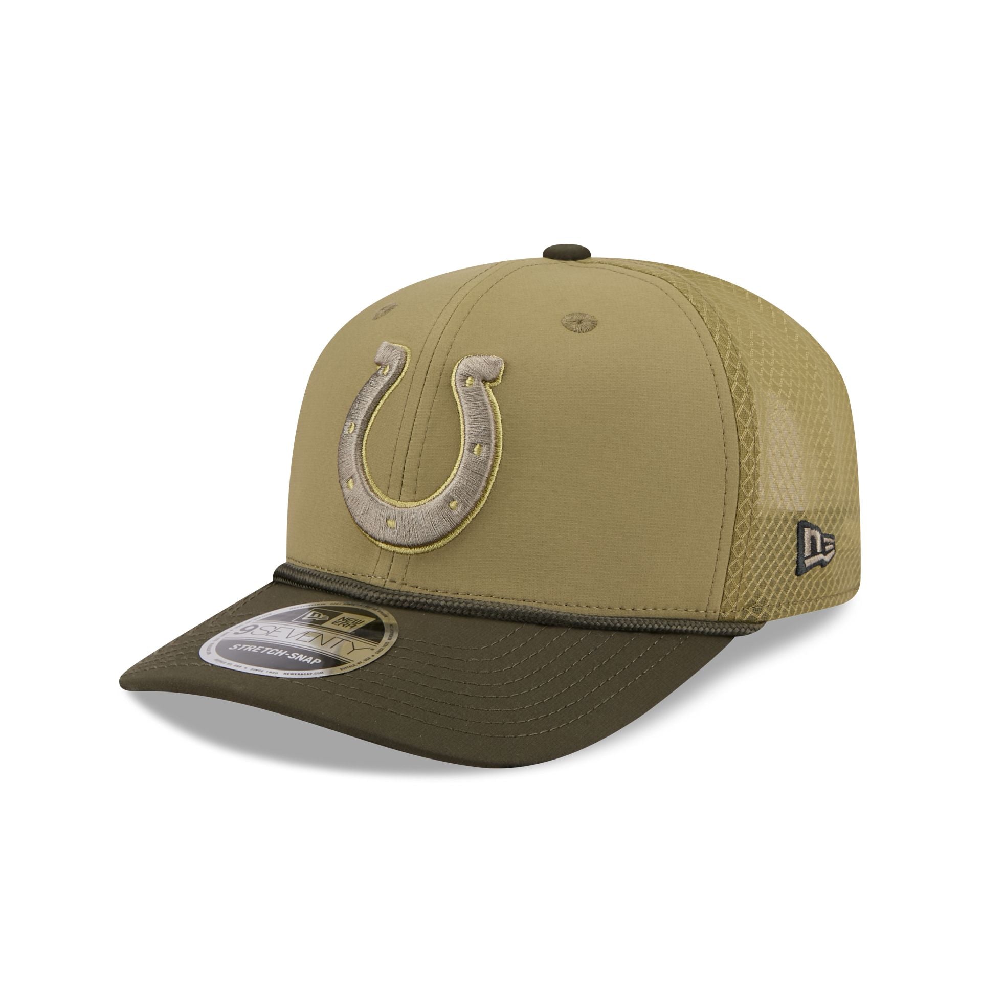 Indianapolis Colts 2025 Salute to Service 9SEVENTY Trucker Hat - Image 3