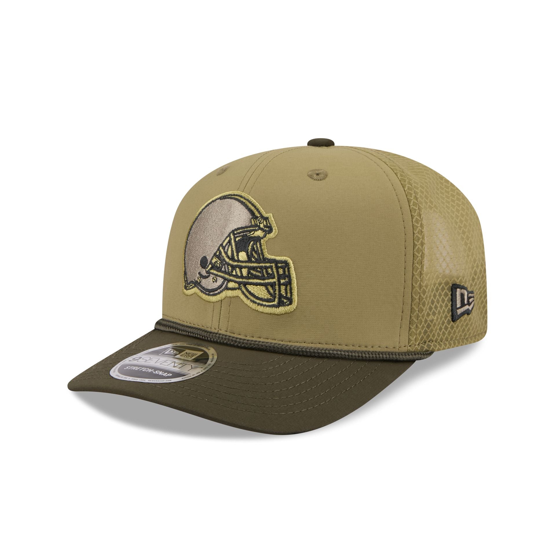 Cleveland Browns 2025 Salute to Service 9SEVENTY Trucker Hat - Image 3