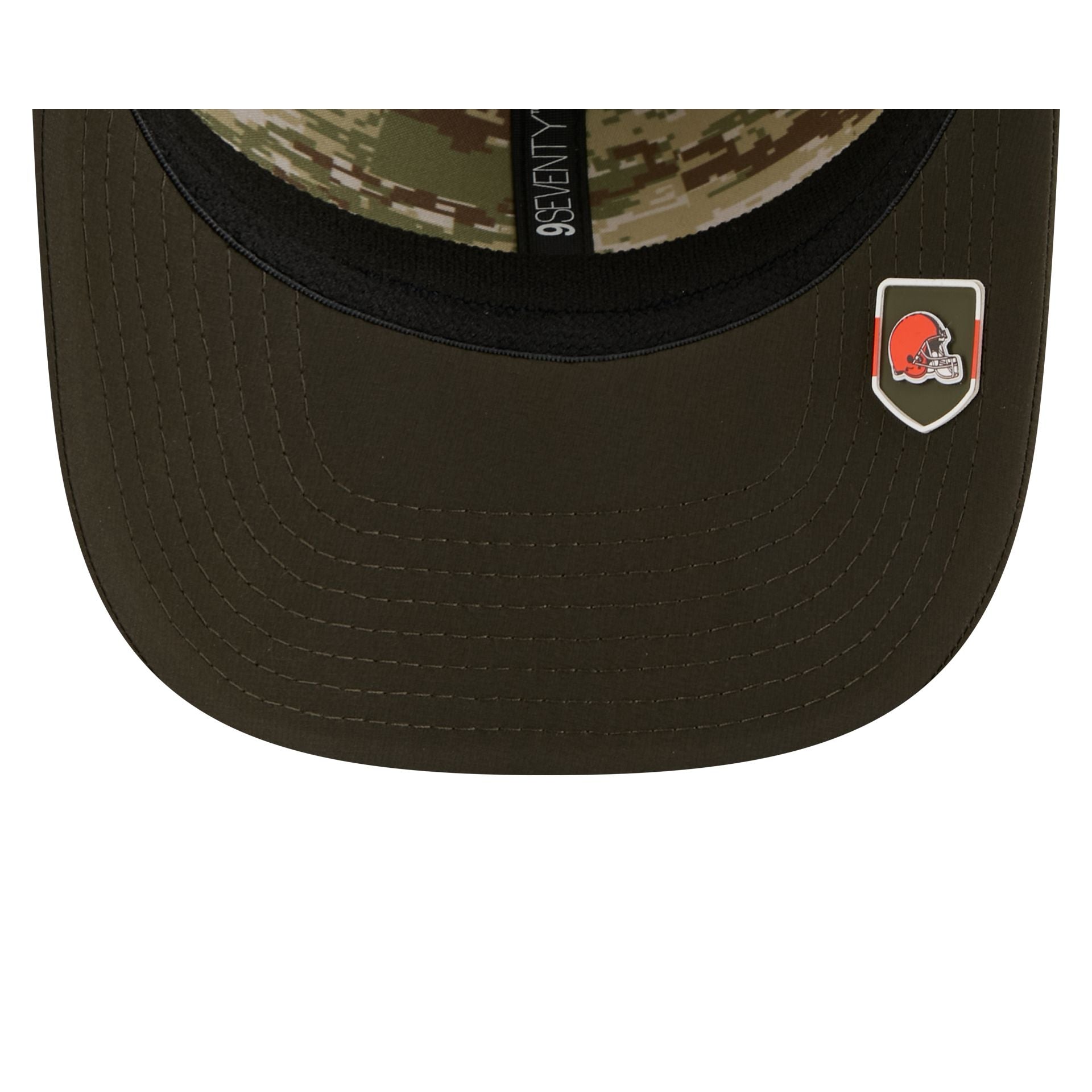 Cleveland Browns 2025 Salute to Service 9SEVENTY Trucker Hat - Image 7