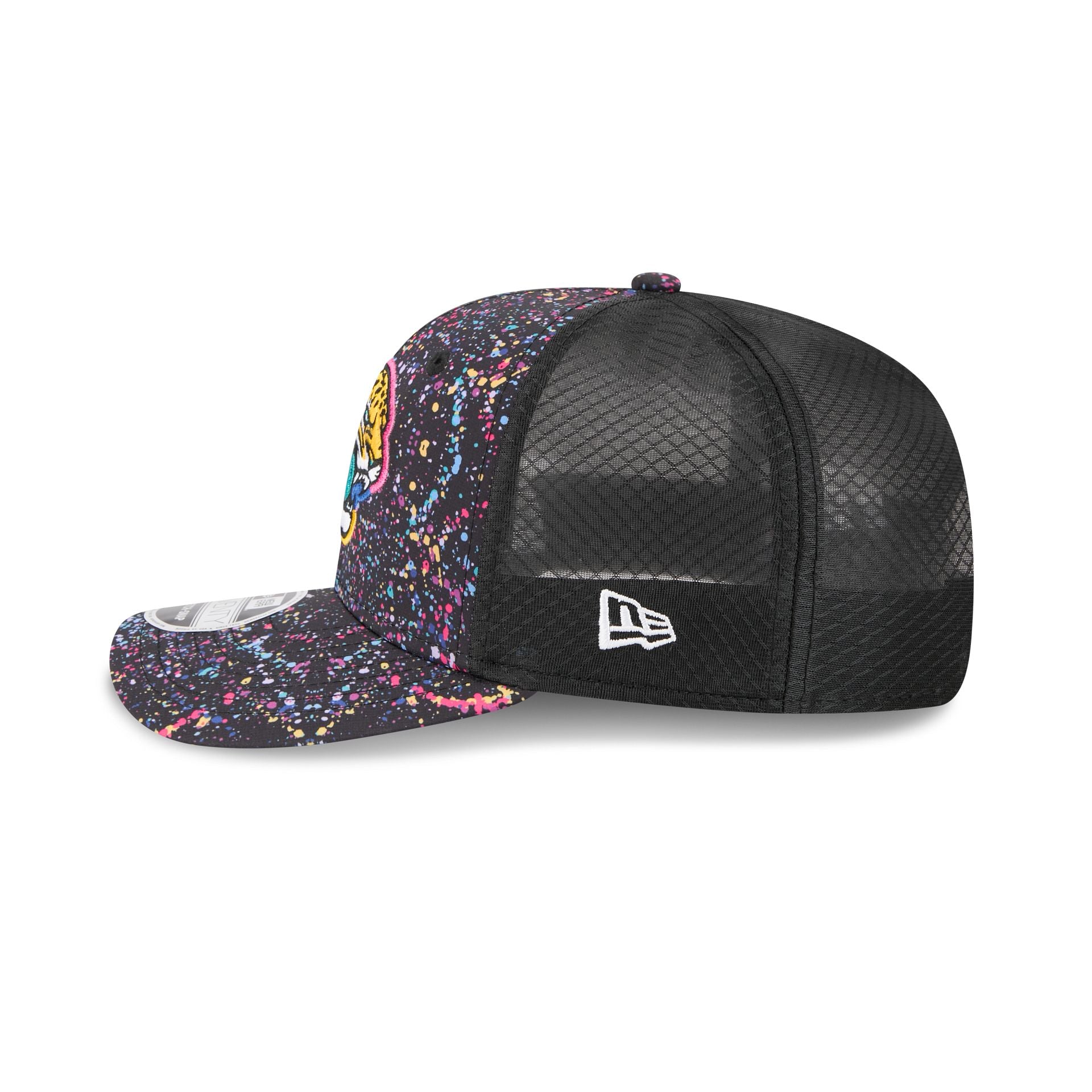 Jacksonville Jaguars 2025 Crucial Catch 9SEVENTY Trucker Hat - Image 5