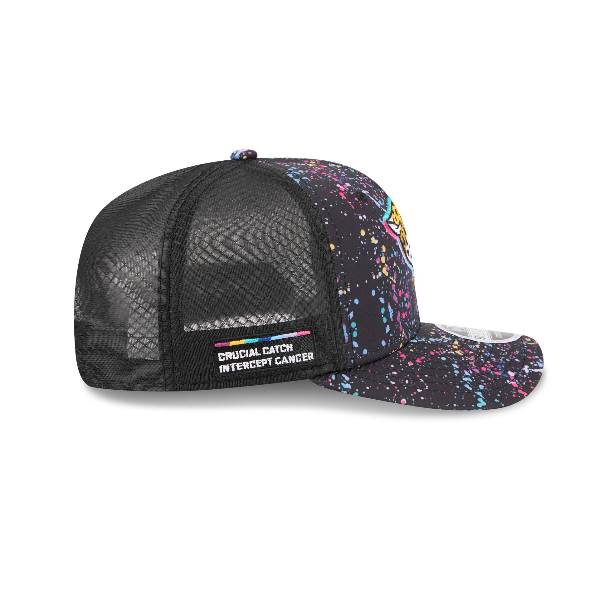 Jacksonville Jaguars 2025 Crucial Catch 9SEVENTY Trucker Hat - Image 4