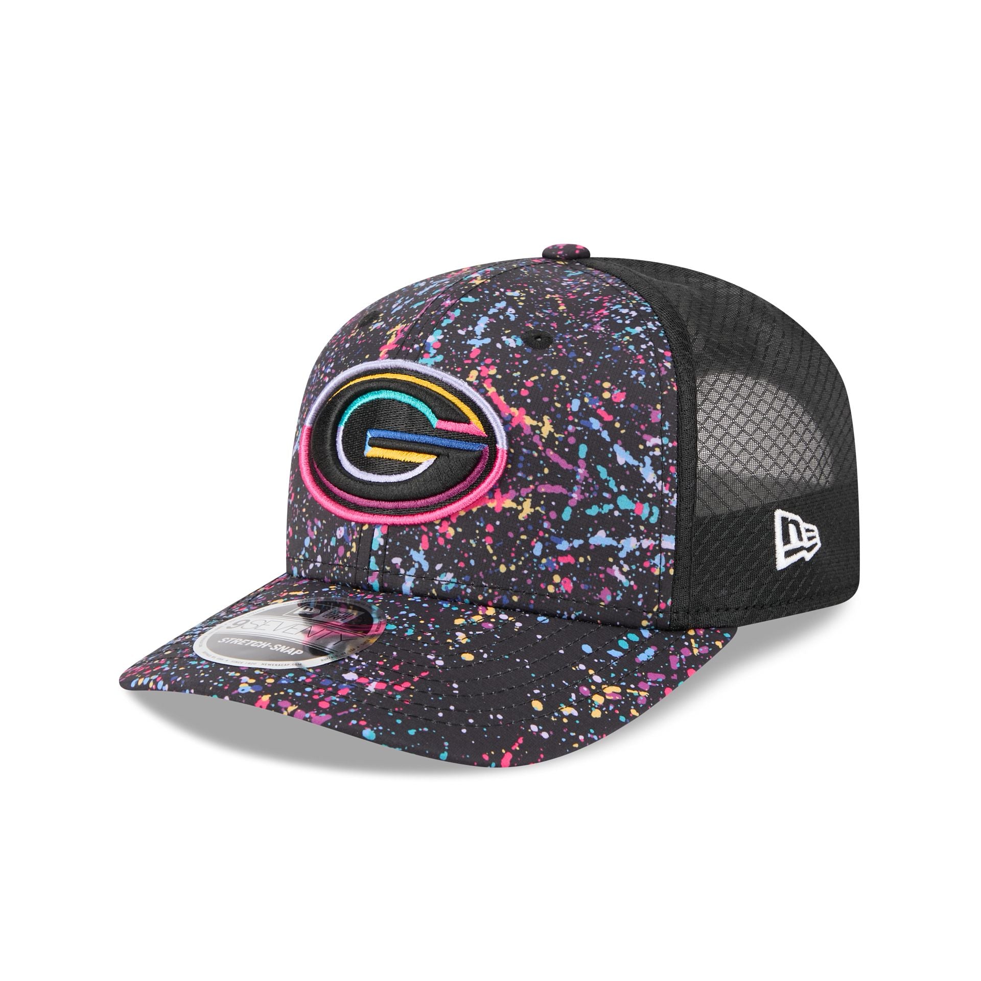 Green Bay Packers 2025 Crucial Catch 9SEVENTY Trucker Hat - Image 3