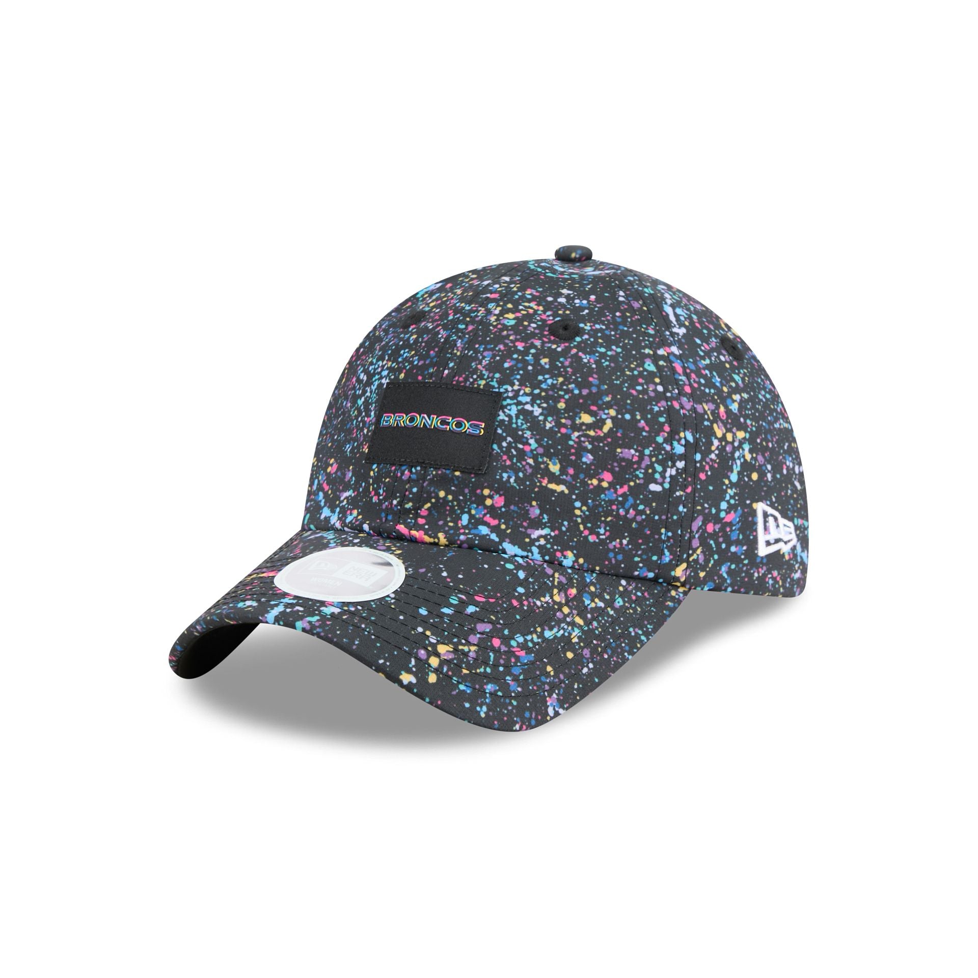 Denver Broncos 2025 Crucial Catch Women's Open Back Ponytail Cap Hat - Image 3