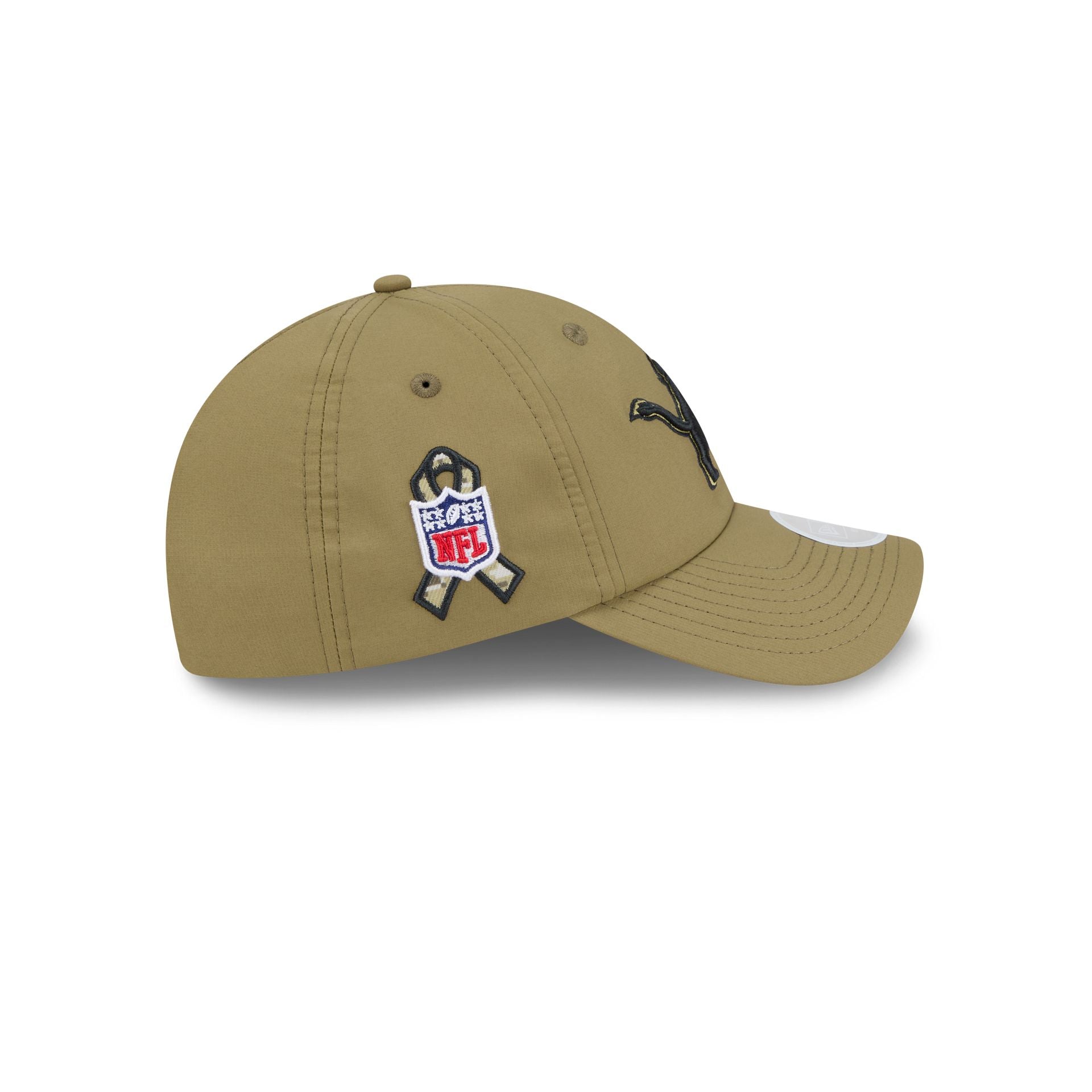 Detroit Lions 2025 Salute to Service Women's Open Back Ponytail Hat - Image 4