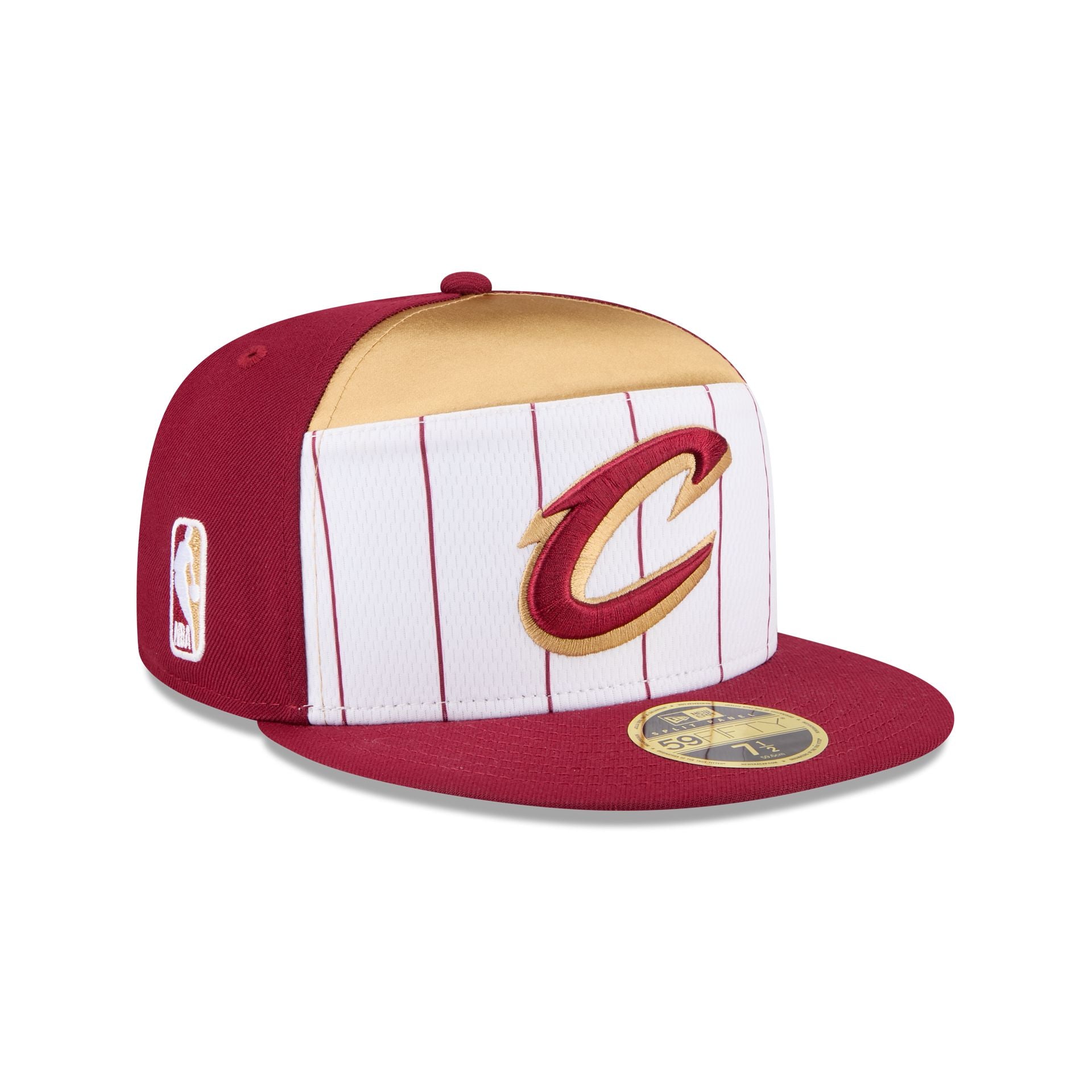 Cleveland Cavaliers 2025 Tip-Off Split Panel 59FIFTY Fitted Hat - Image 3