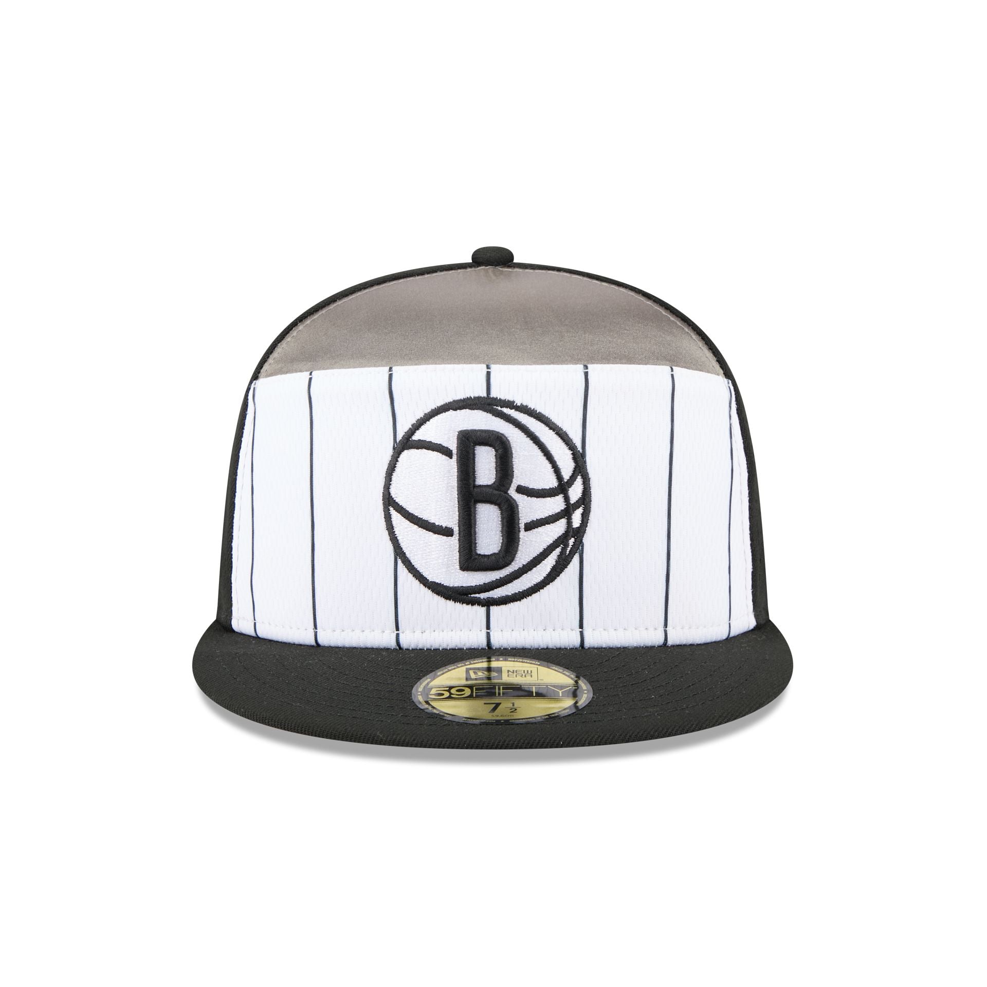 Brooklyn Nets 2025 Tip-Off Split Panel 59FIFTY Fitted Hat - Image 2