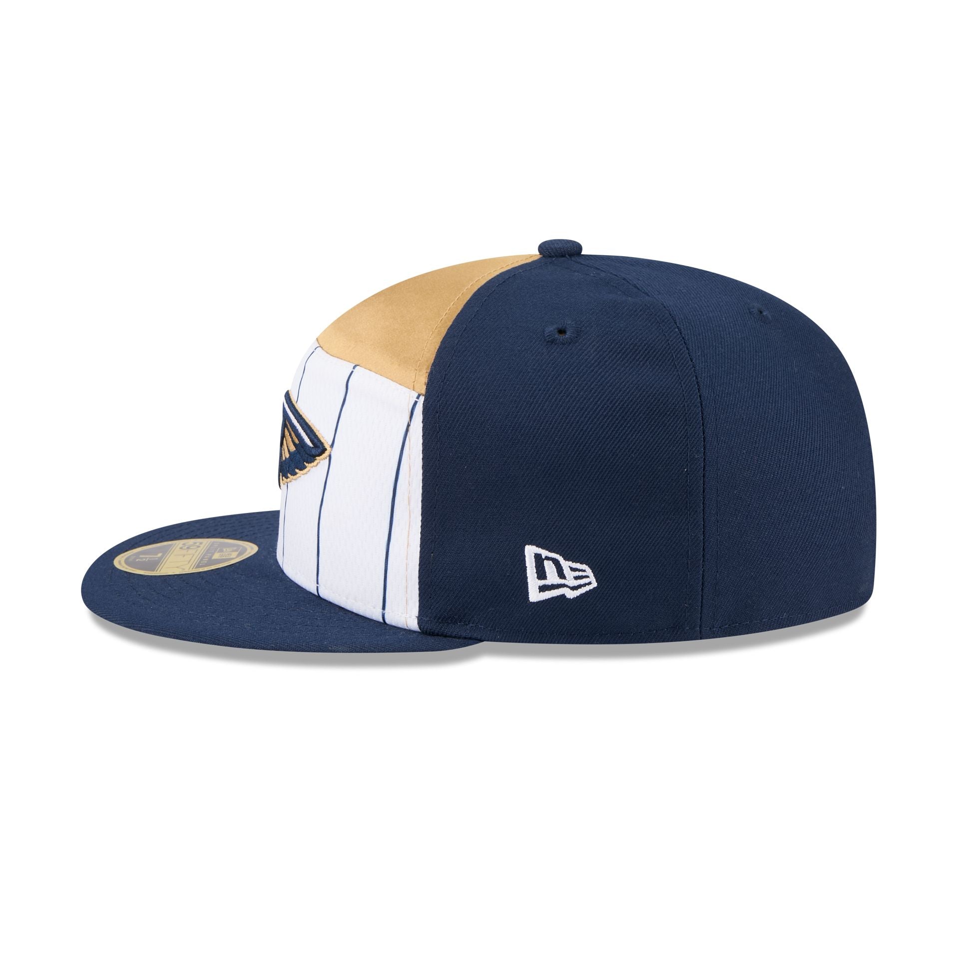 New Orleans Pelicans 2025 Tip-Off Split Panel 59FIFTY Fitted Hat - Image 4
