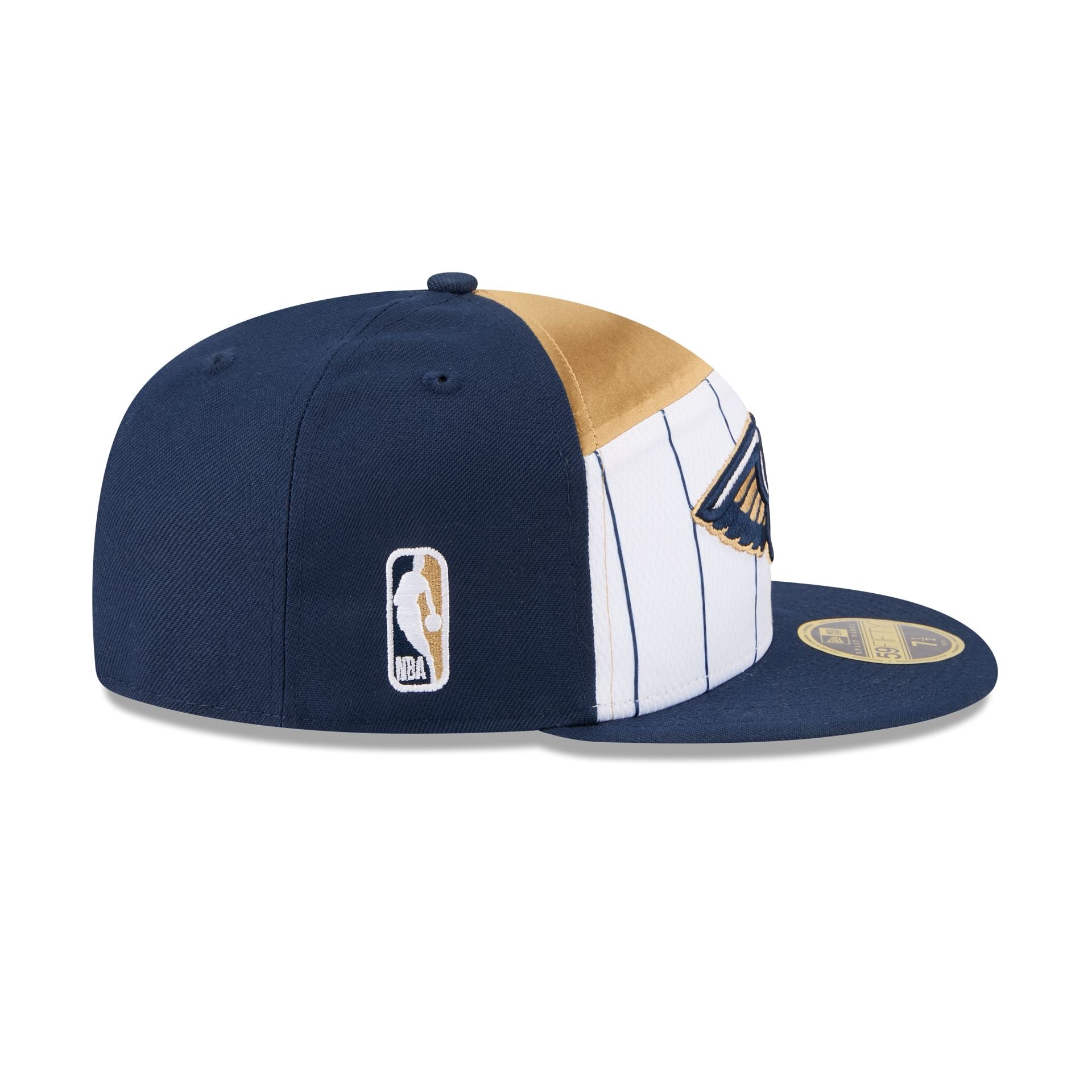 New Orleans Pelicans 2025 Tip-Off Split Panel 59FIFTY Fitted Hat - Image 5