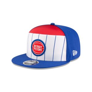 Detroit Pistons 2025 Tip-Off Split Panel 9FIFTY Snapback Hat