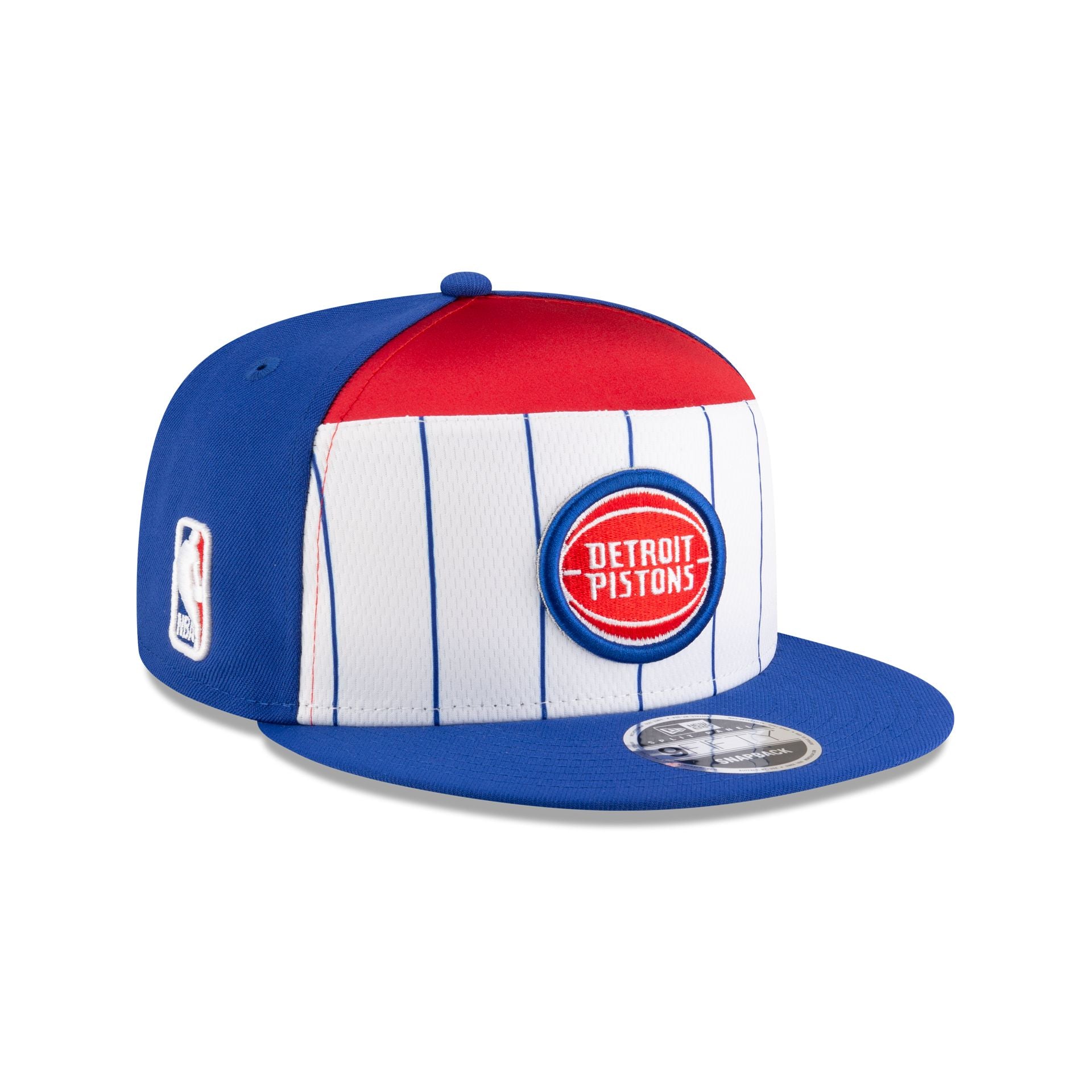 Detroit Pistons 2025 Tip-Off Split Panel 9FIFTY Snapback Hat - Image 3