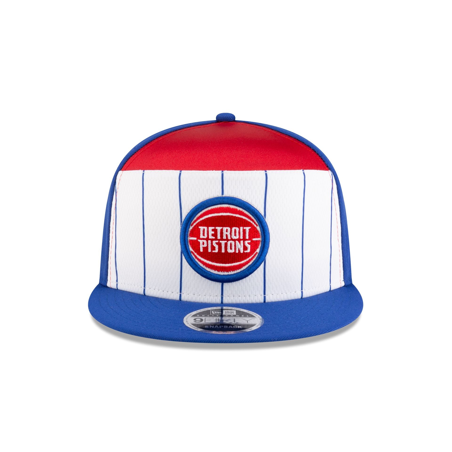 Detroit Pistons 2025 Tip-Off Split Panel 9FIFTY Snapback Hat - Image 2