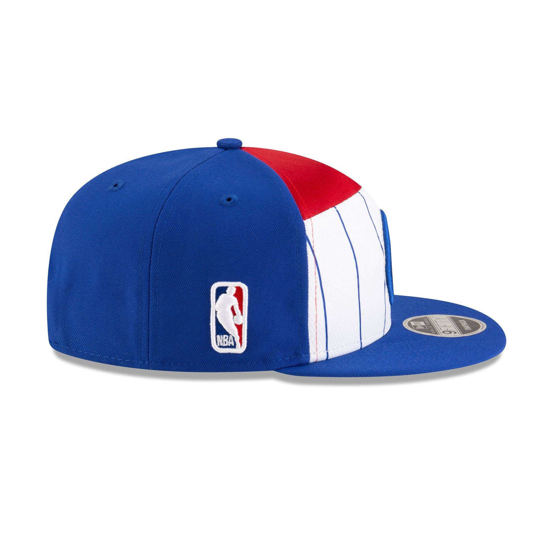 Detroit Pistons 2025 Tip-Off Split Panel 9FIFTY Snapback Hat - Image 5