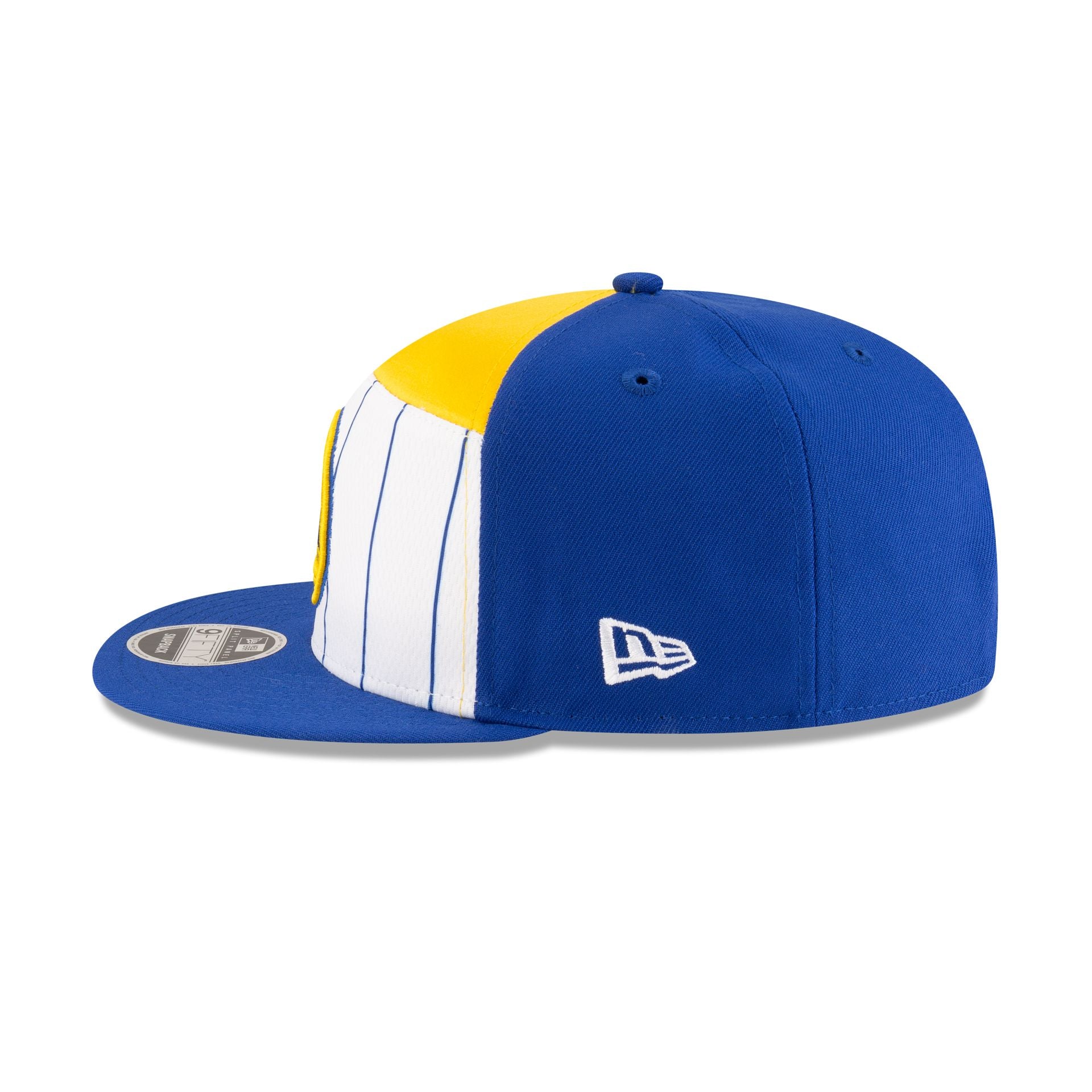 Golden State Warriors 2025 Tip-Off Split Panel 9FIFTY Snapback Hat - Image 4