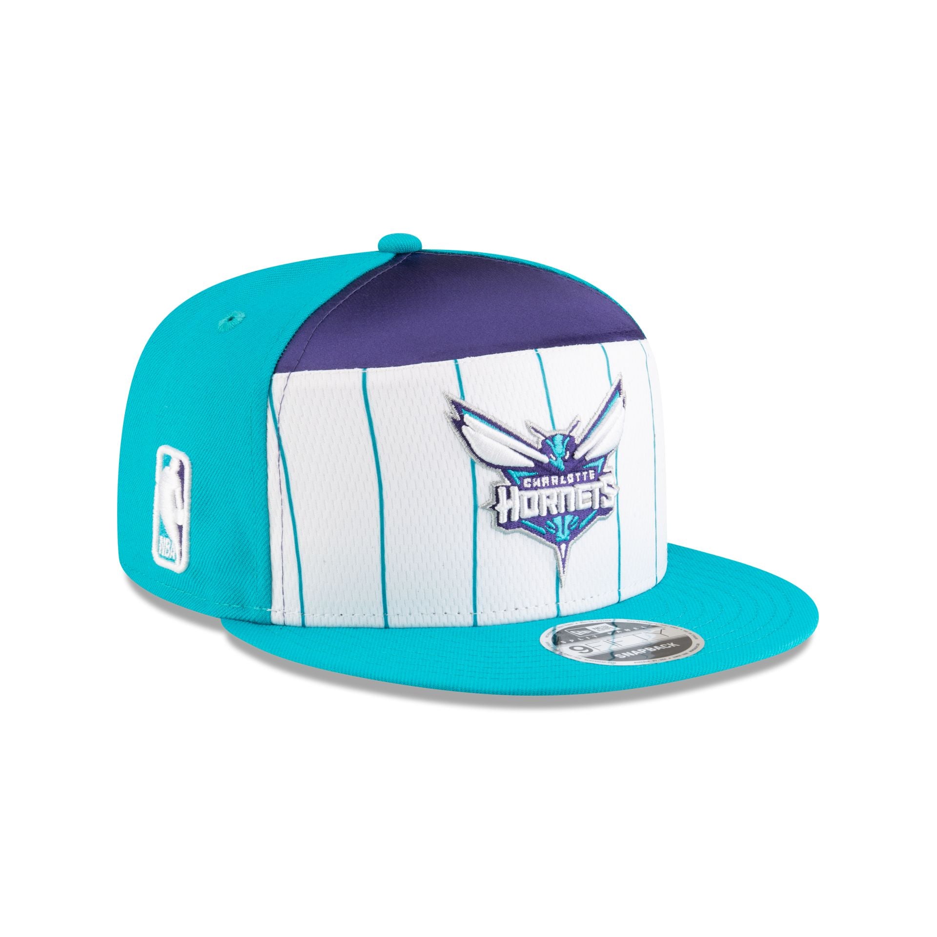 Charlotte Hornets 2025 Tip-Off Split Panel 9FIFTY Snapback Hat - Image 3