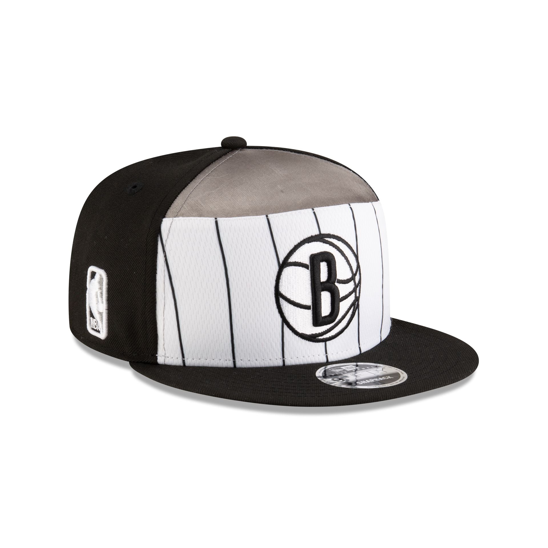 Brooklyn Nets 2025 Tip-Off Split Panel 9FIFTY Snapback Hat - Image 3